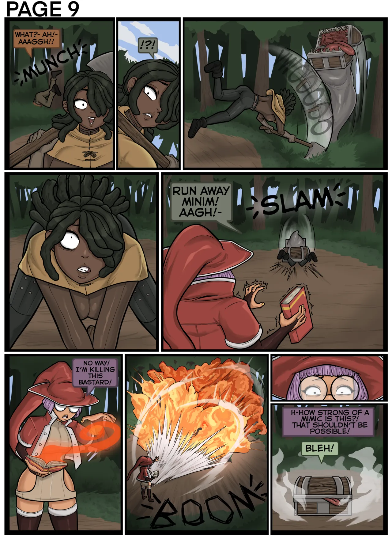 Reincarnated as a Mimic! 2 page 9 full