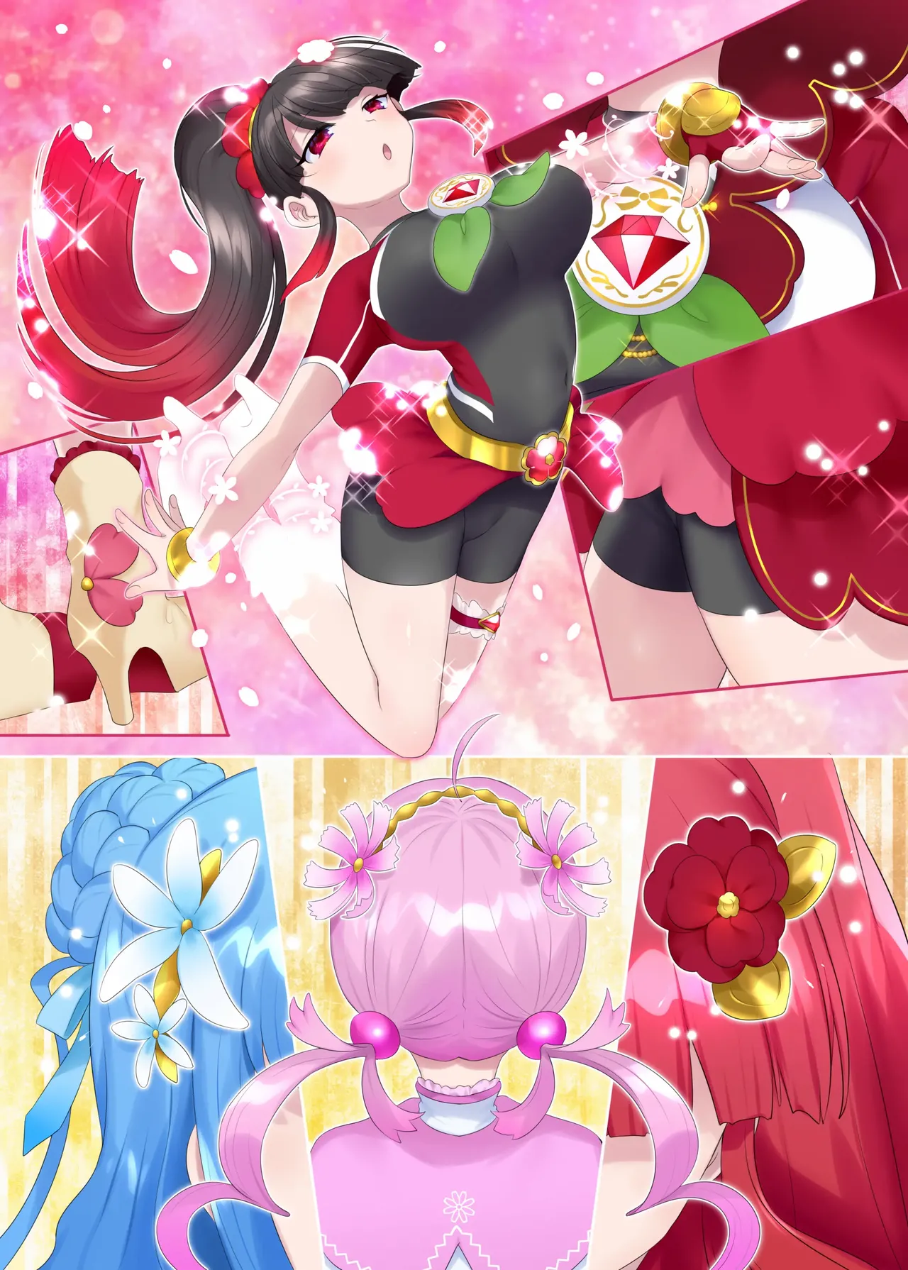 Mugen Seiki EX-Phantom Season 1 ~Karada o Otosareru Ruriiro no Mahou Shoujo~ page 6 full