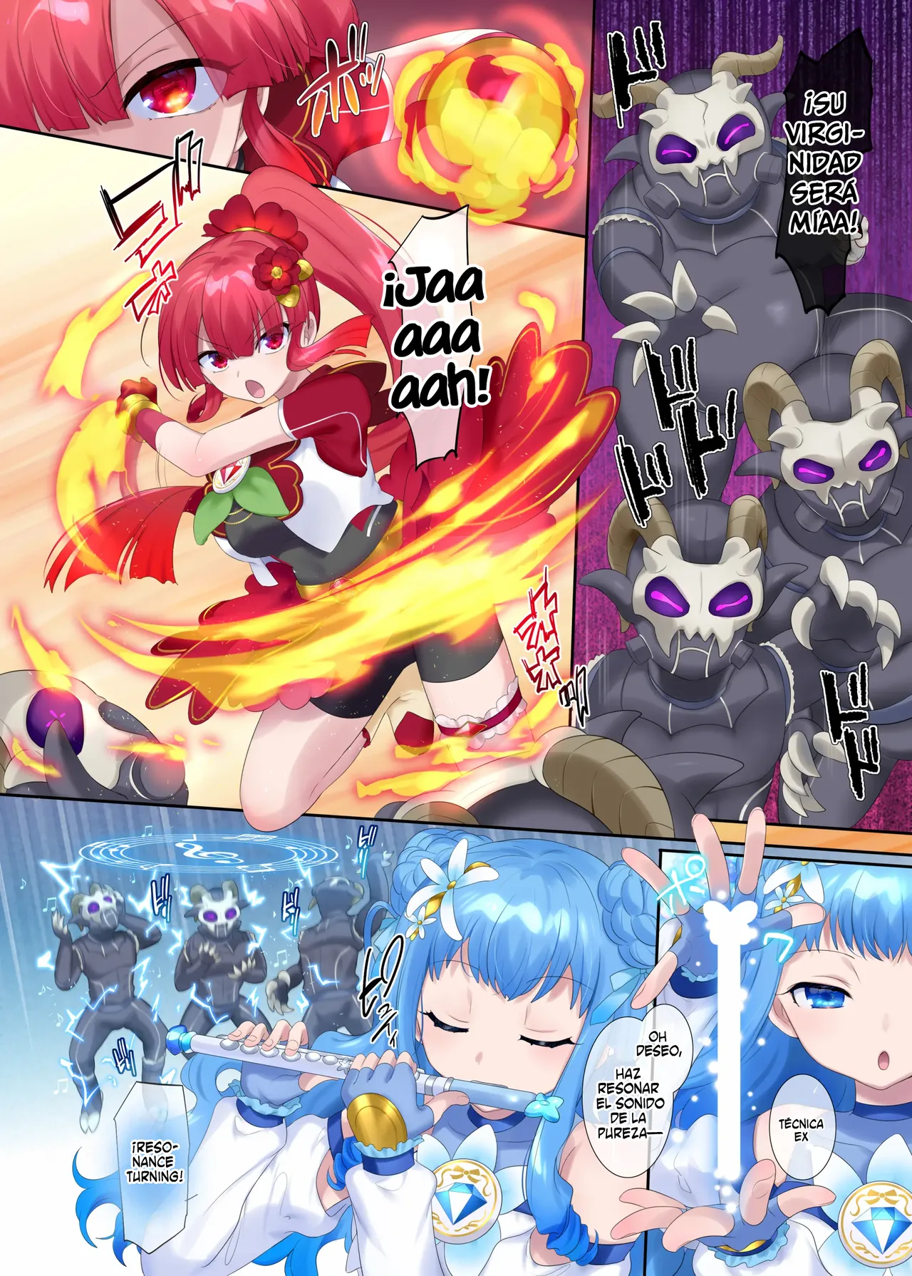 Mugen Seiki EX-Phantom Season 1 ~Karada o Otosareru Ruriiro no Mahou Shoujo~ page 9 full