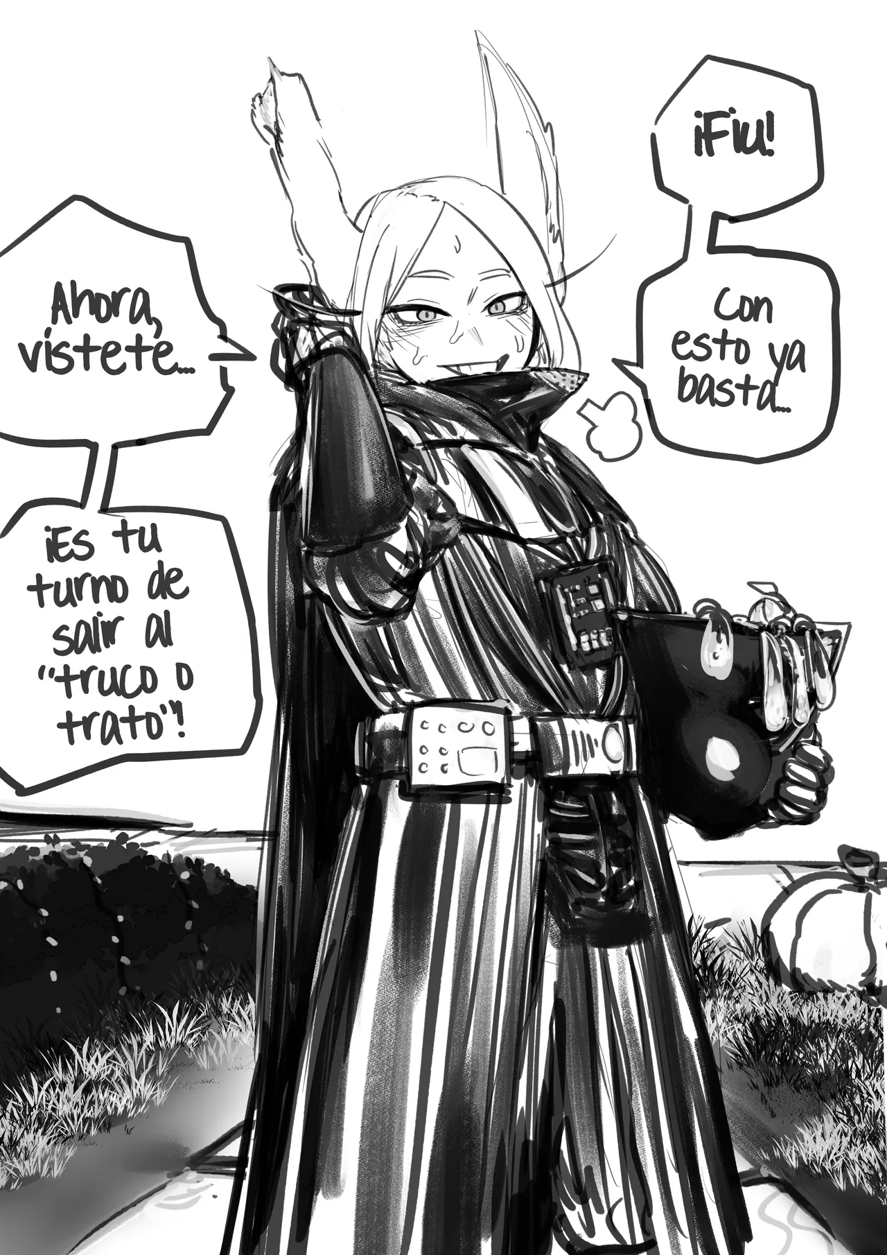 My Halloween Academia 2024 page 5 full