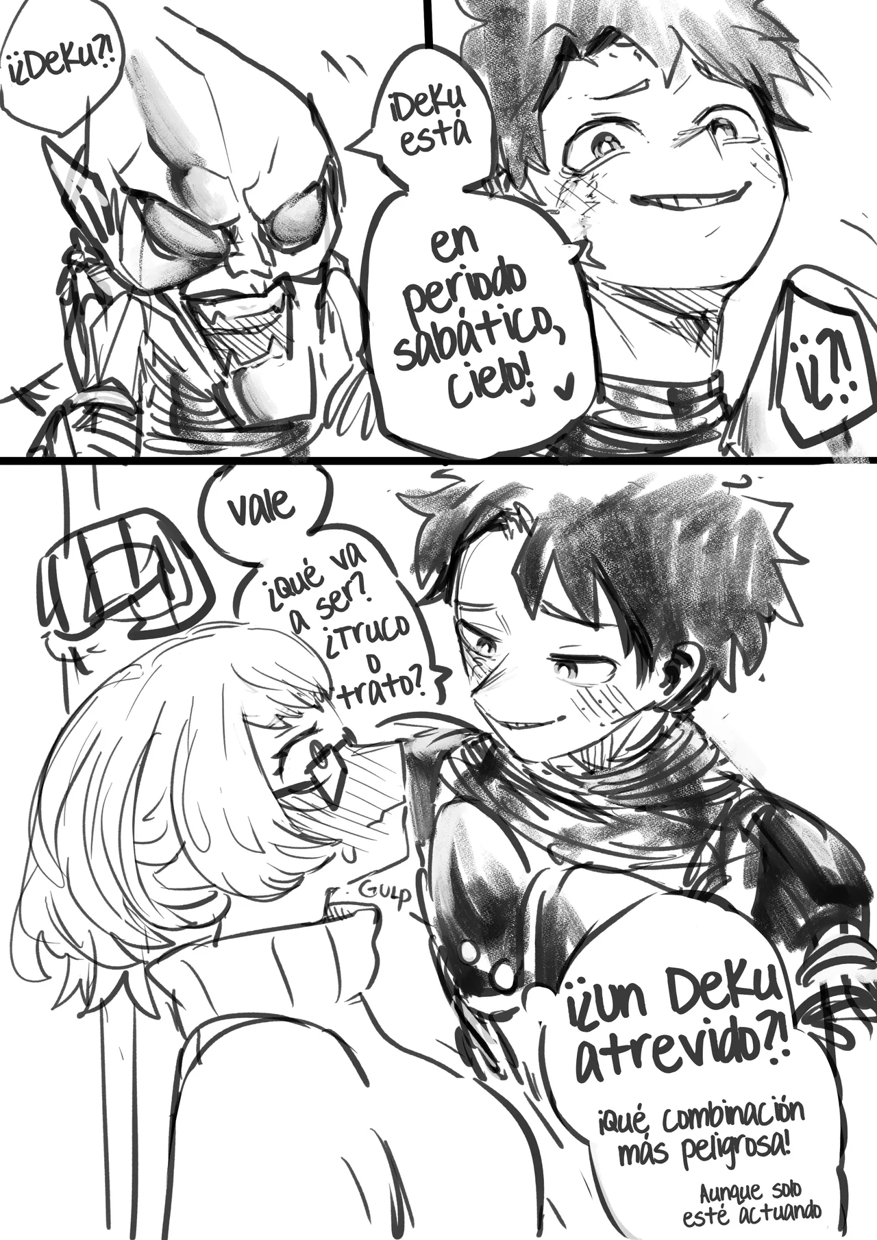 My Halloween Academia 2024 page 7 full