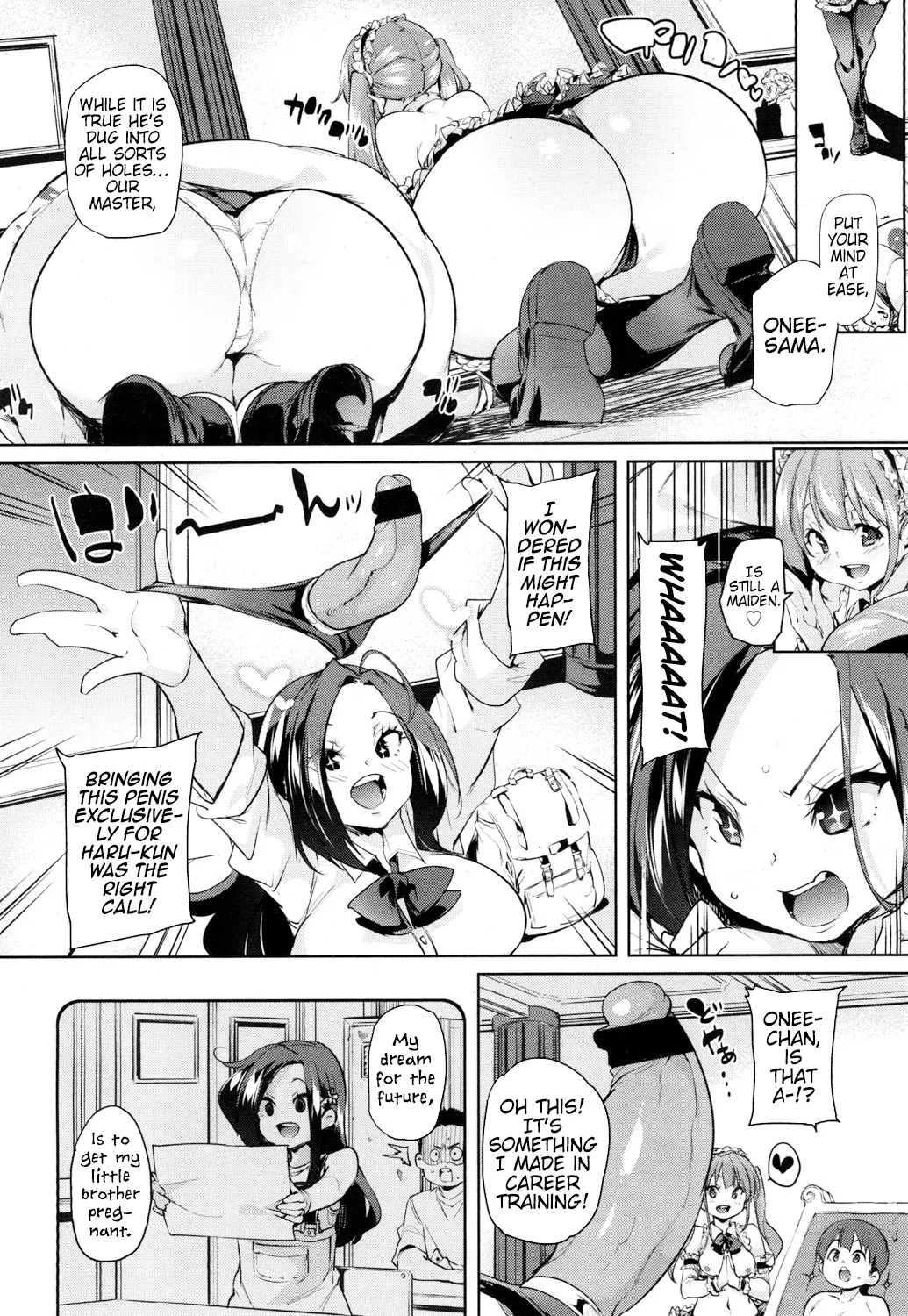 Ochigoto Taiken featuring Oneechan | Caweer Training Featuring Onee-Chan page 4 full