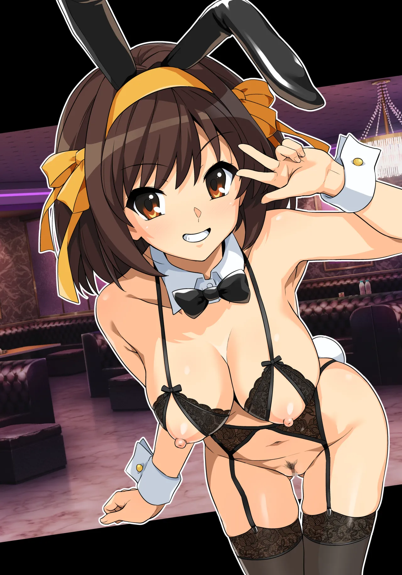 1ページごとにおっぱいが大きくなるハルヒさんの本 デジタル版 支援サイト向け page 7 full