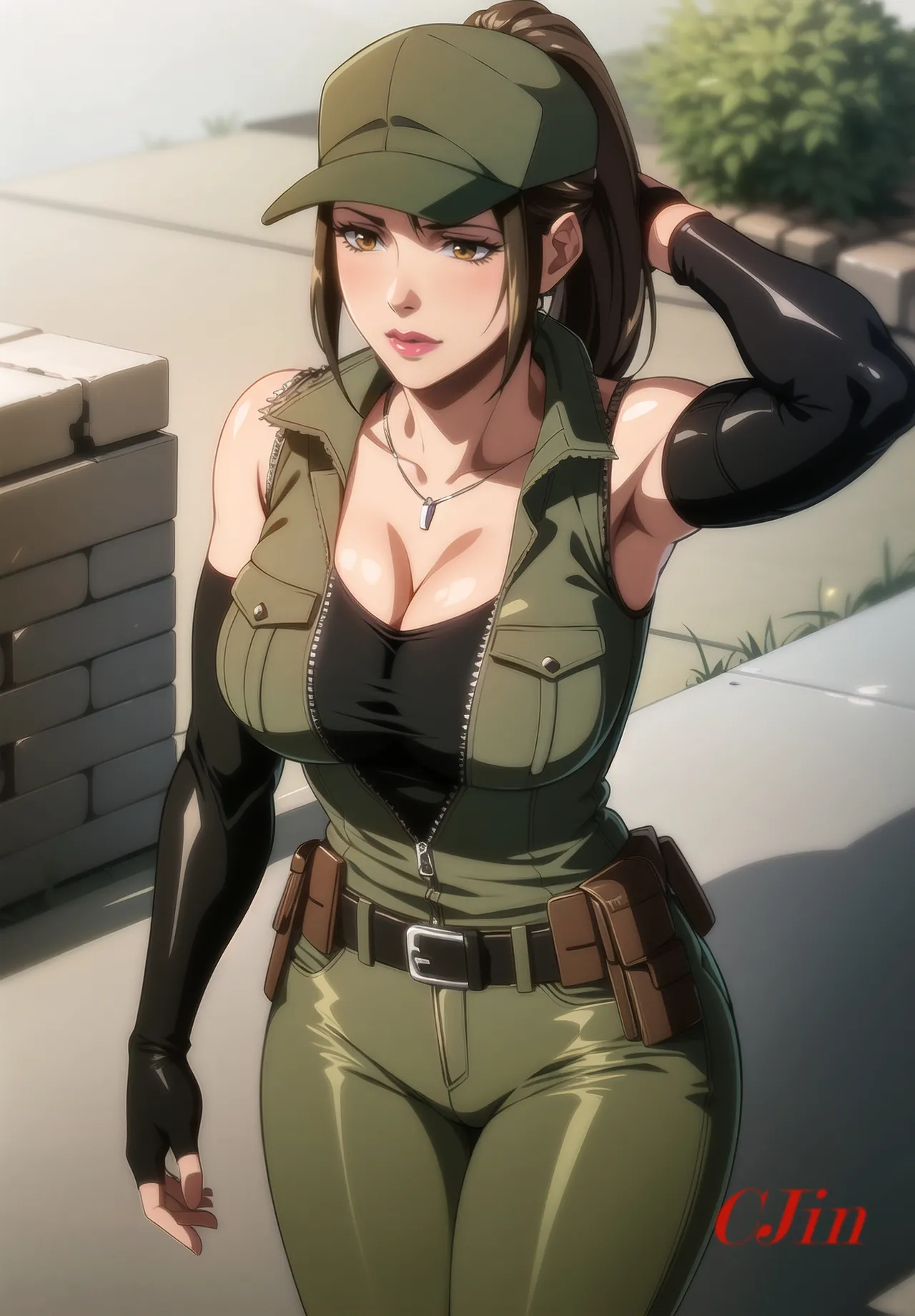 Ai SHIRUSAKI AS SONYA BLADE page 3 full