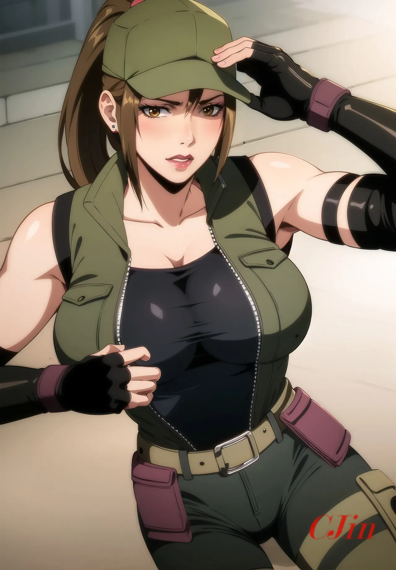 Ai SHIRUSAKI AS SONYA BLADE page 4 full