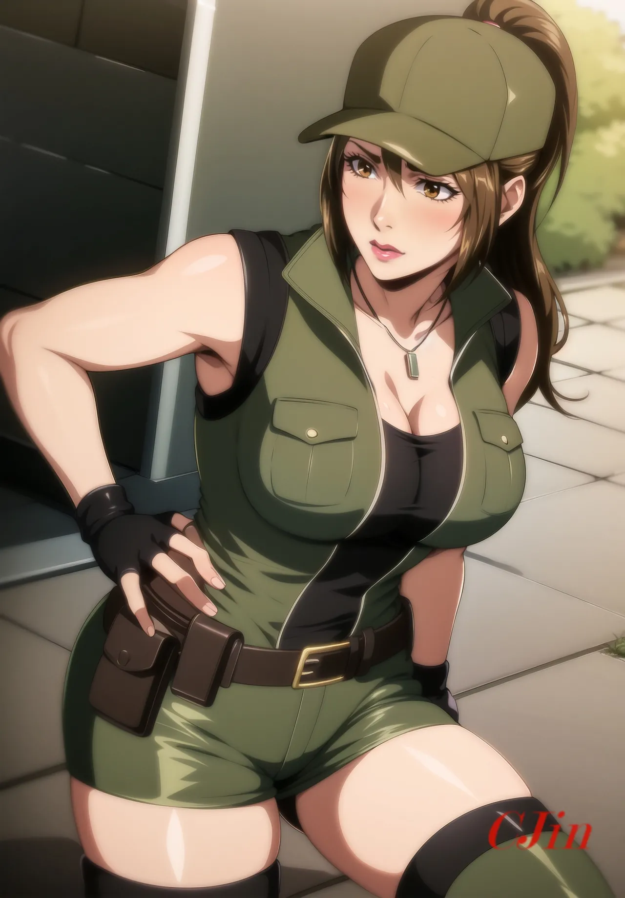 Ai SHIRUSAKI AS SONYA BLADE page 5 full
