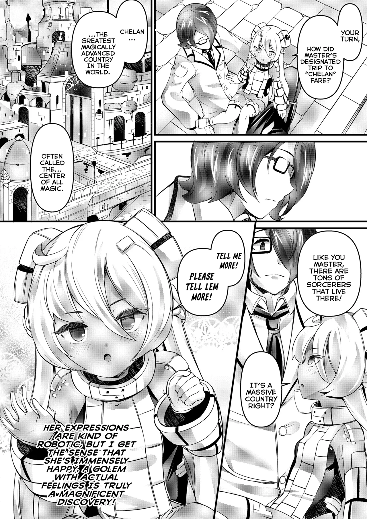 Iseki Mamori no Golem-san | The Ruins' Protector Golem page 4 full