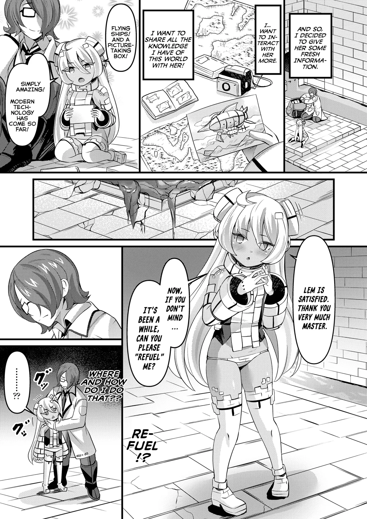 Iseki Mamori no Golem-san | The Ruins' Protector Golem page 5 full