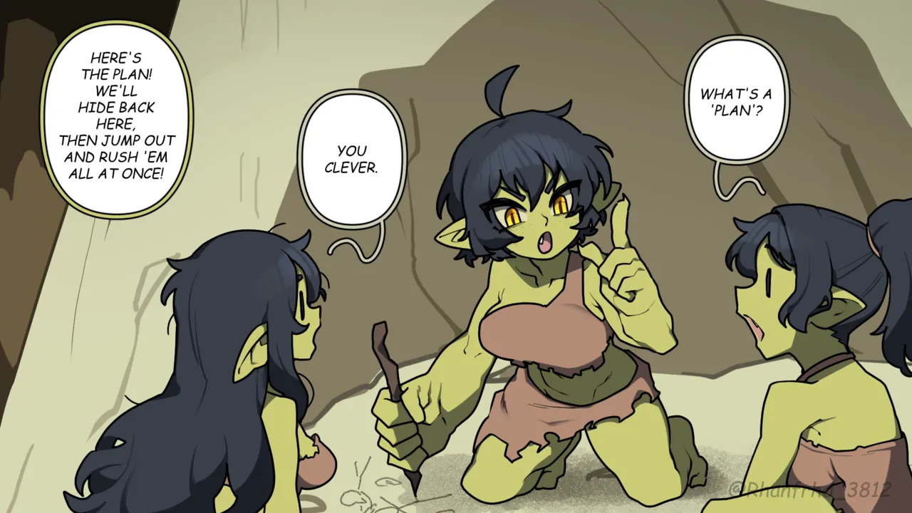 Goblin Girl page 1 full