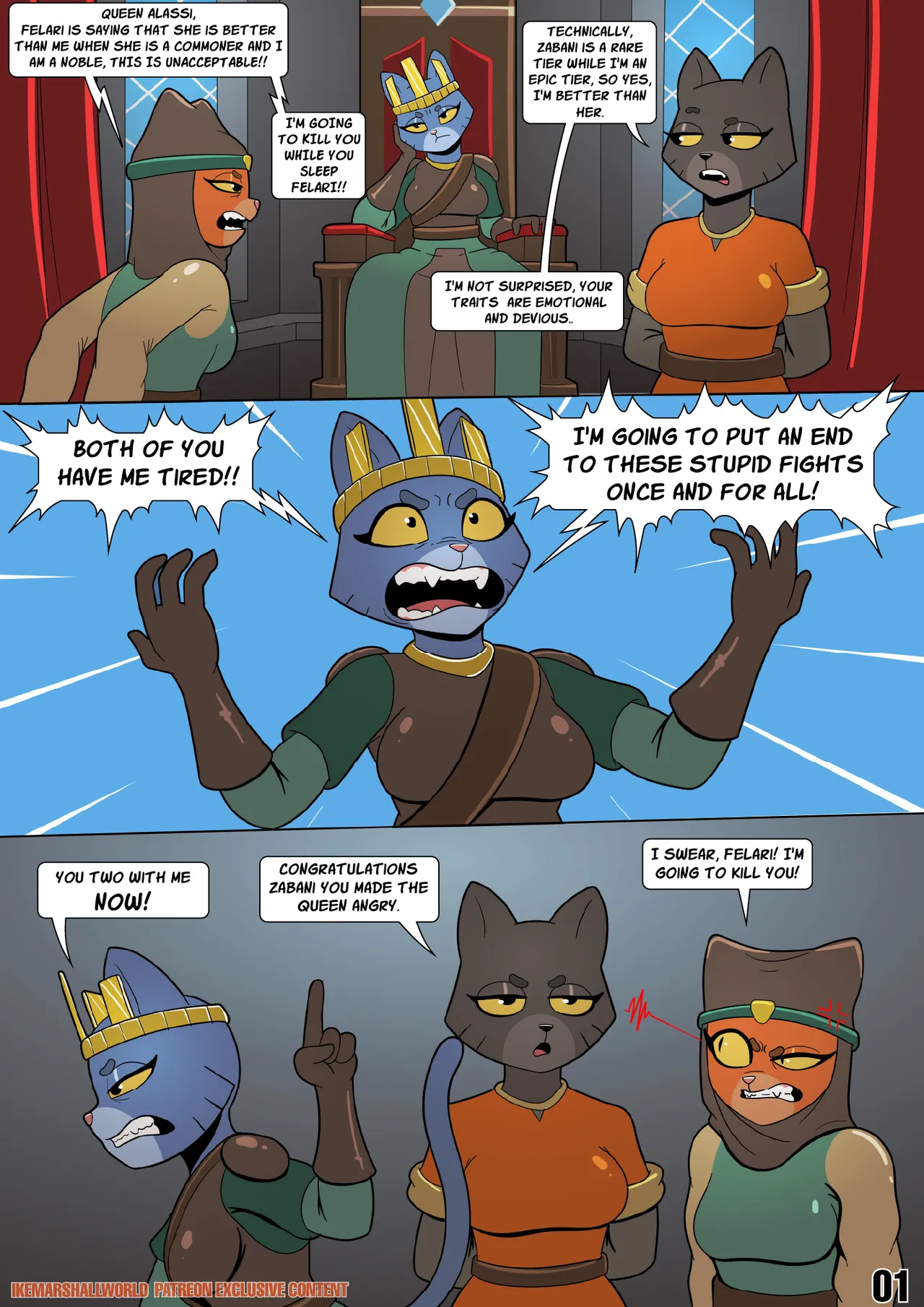 Queen's Solution page 1 full