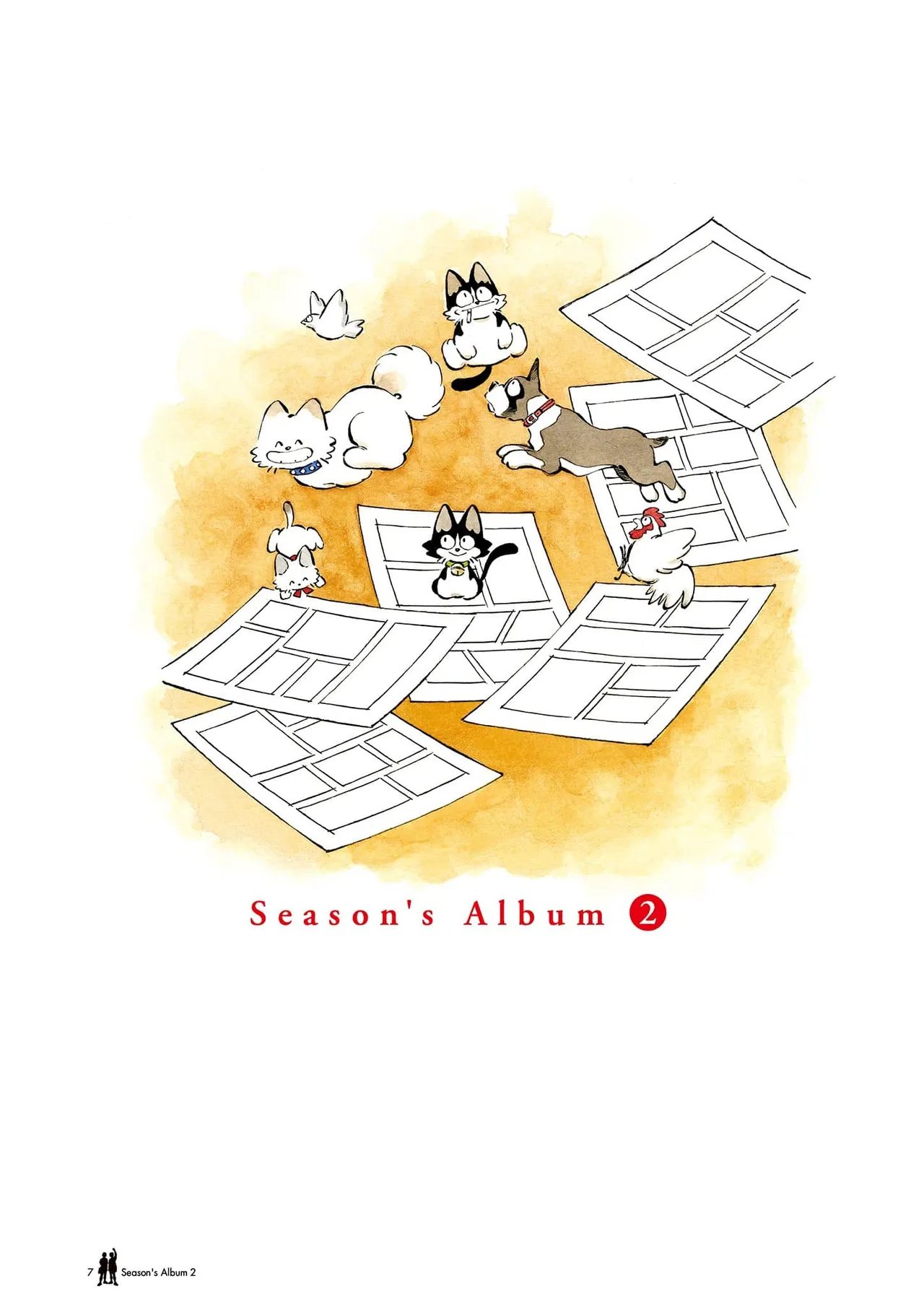 Adachi Mitsuru Illustration Collection Season's Album page 9 full