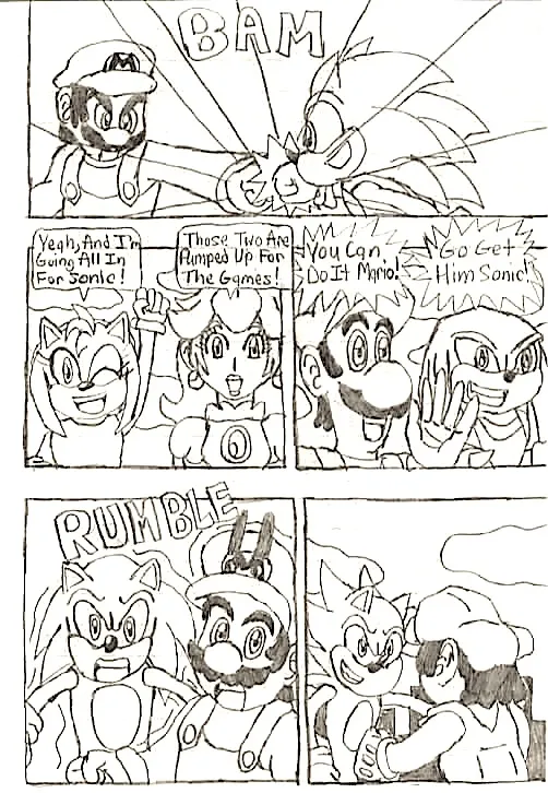 Mario &amp; Sonic At TSD Ch1 Full page 10 full