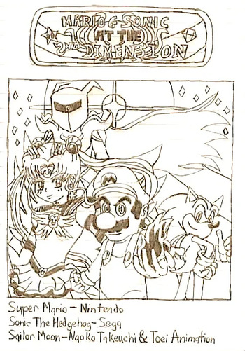 Mario &amp; Sonic At TSD Ch1 Full cover
