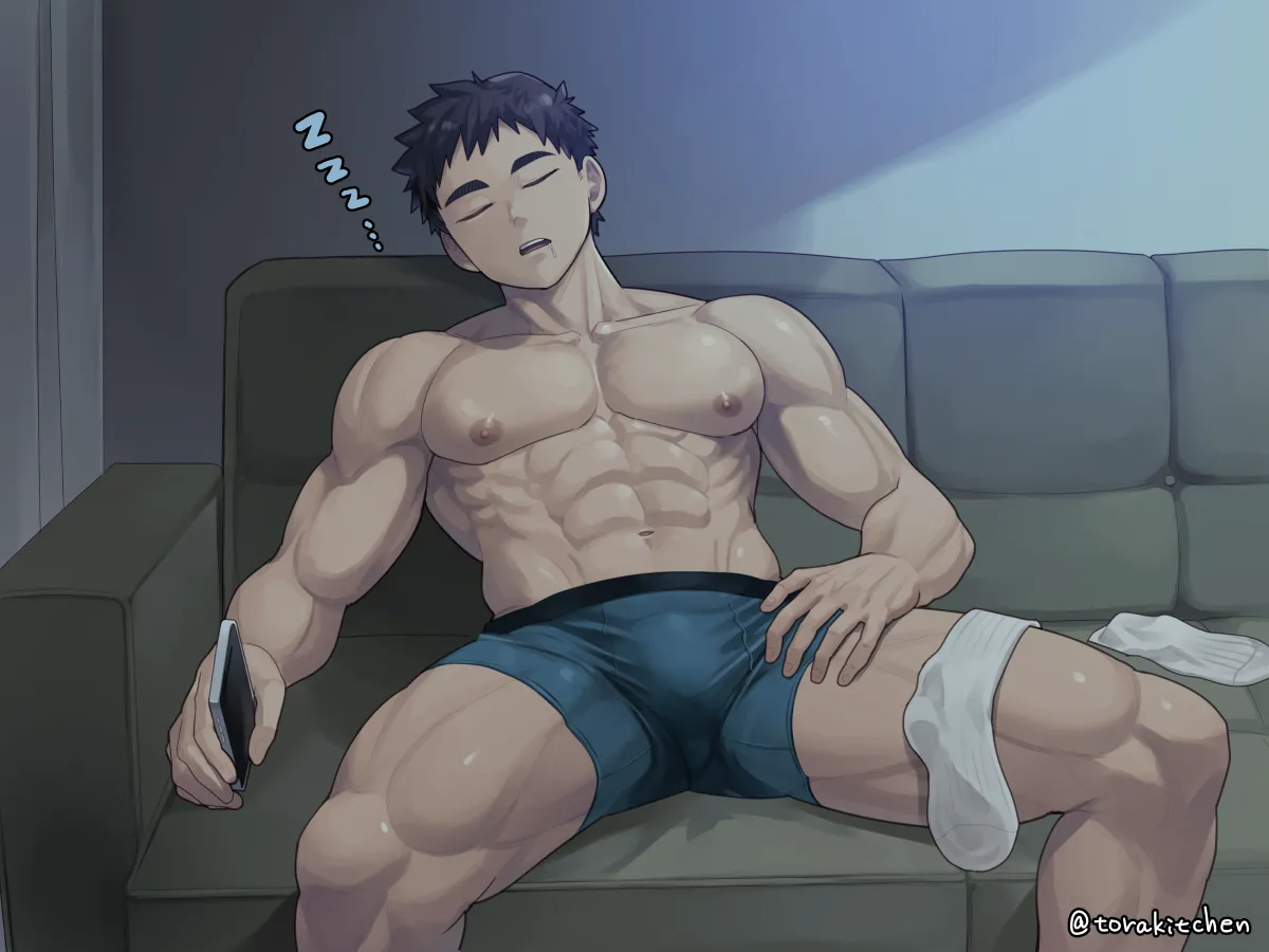 寝落ち勝田くん page 3 full