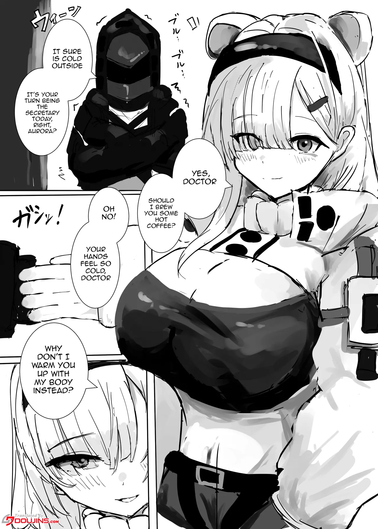 Aurora-chan to Karada Attame Ecchi o Suru Ohanashi / Story About Doing Lewd Things With Aurora As She Warms My Body page 1 full