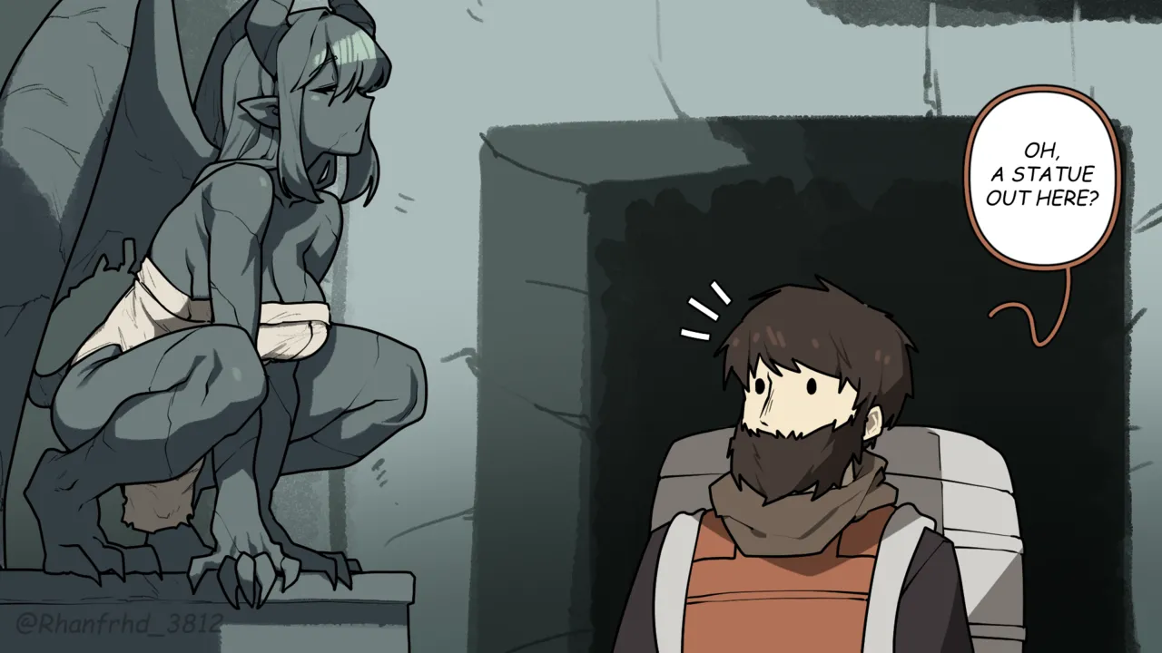 Gargoyle Girl page 1 full