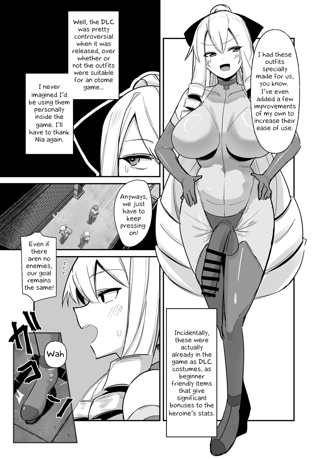 Otome Game no Akuyaku Reijou ni Tensei Shitara Ura Settei de Futanari deshita ~Ch. 3~ | I was reincarnated as a villainess in an otome Game who was a futanari in her backstory ~Ch. 3~ page 6 full