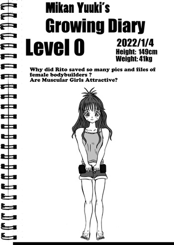 Mikan yuuki's growing diaries cover