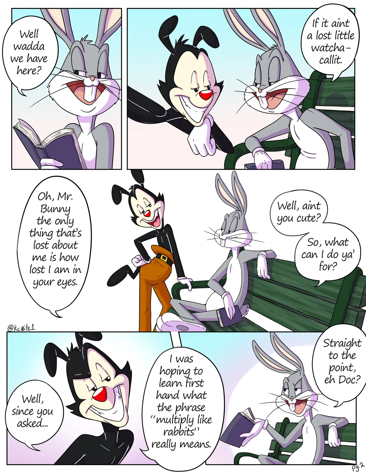- Looney Tunes / Animaniacs - Totally Insaney, Doc! page 3 full