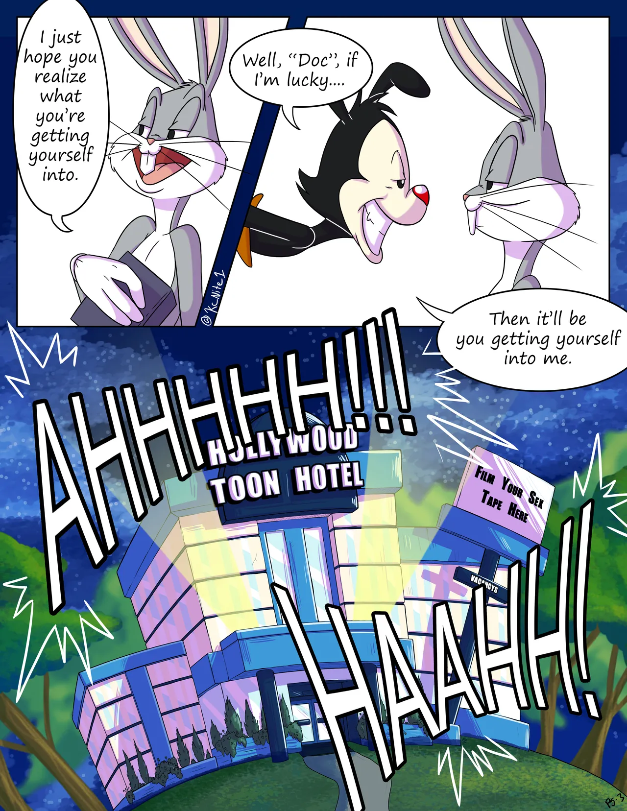 - Looney Tunes / Animaniacs - Totally Insaney, Doc! page 4 full