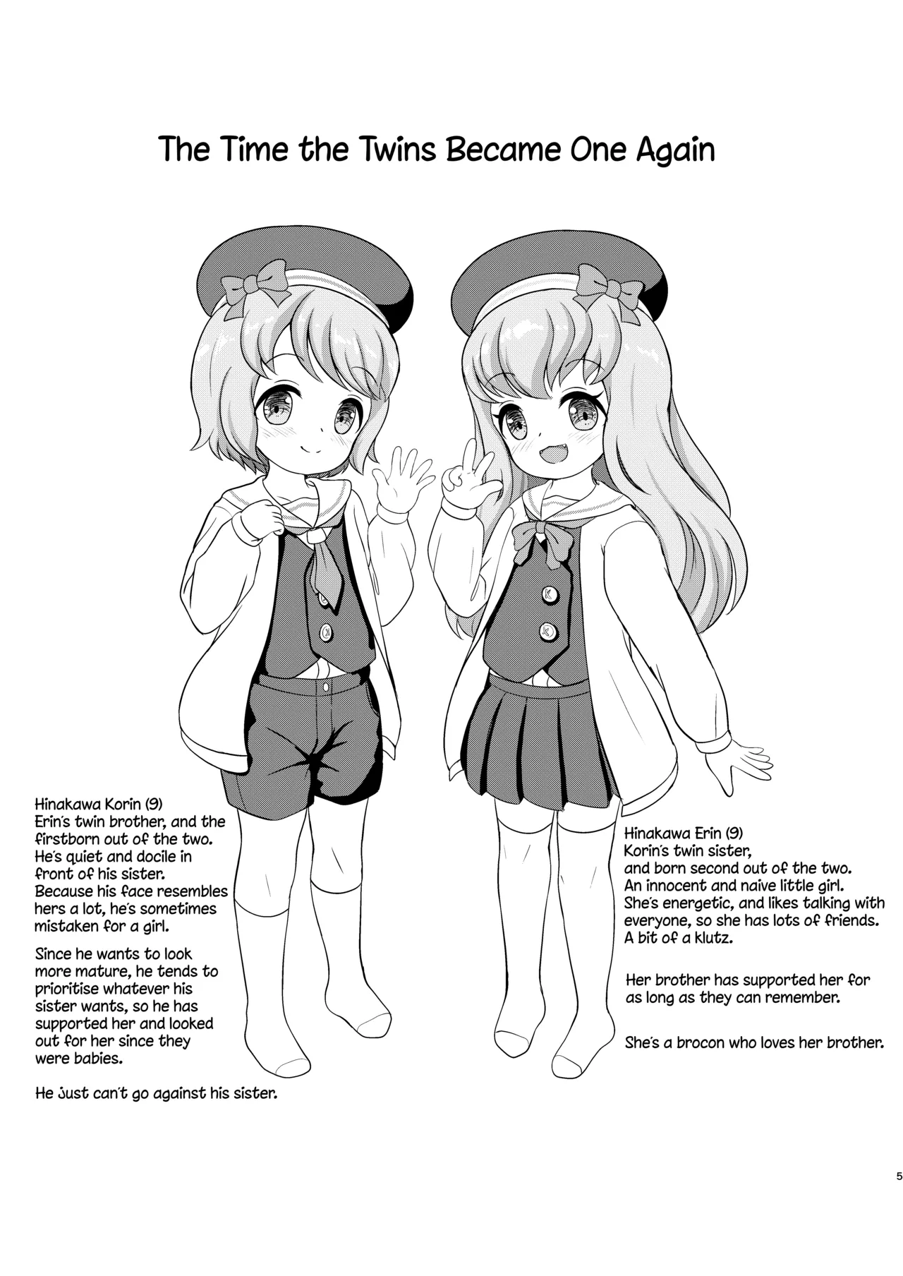 Futago ga Hitotsu ni Modoru Toki | The Time the Twins Became One Again page 4 full