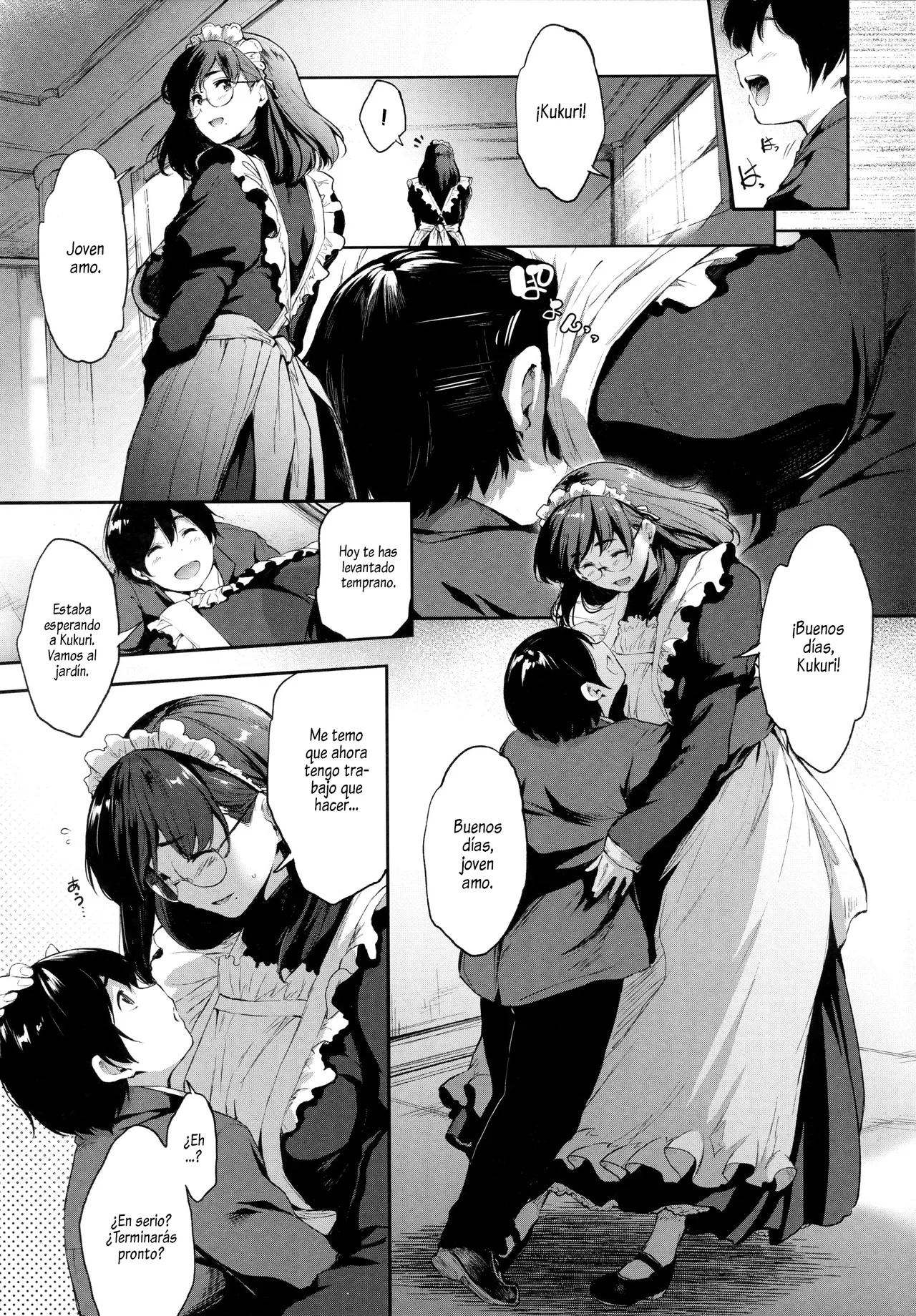 Boku wa Shiranai, Maid no Shigoto o｜No Sé Nada Sobre el Trabajo de una Maid page 2 full