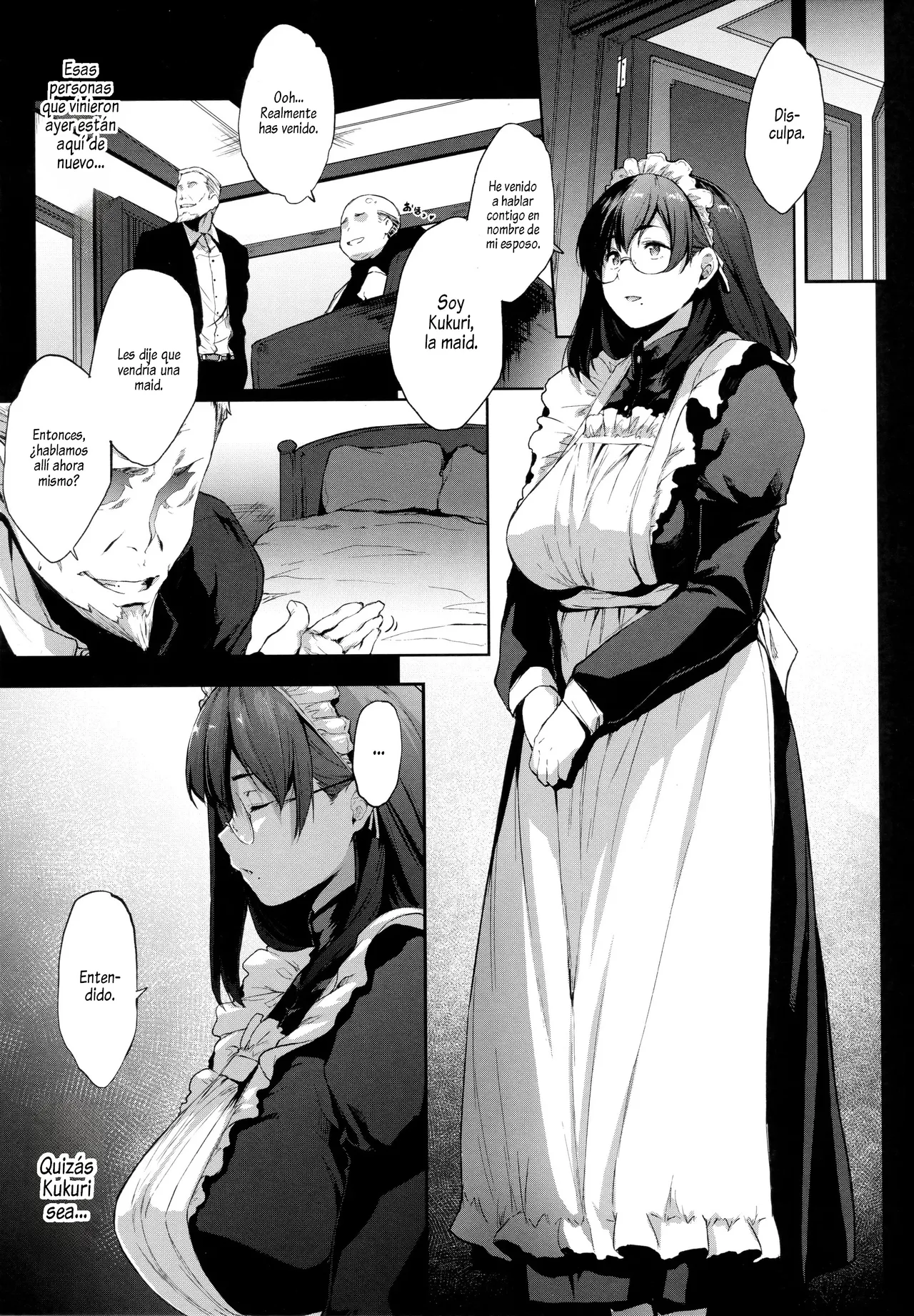 Boku wa Shiranai, Maid no Shigoto o｜No Sé Nada Sobre el Trabajo de una Maid page 4 full