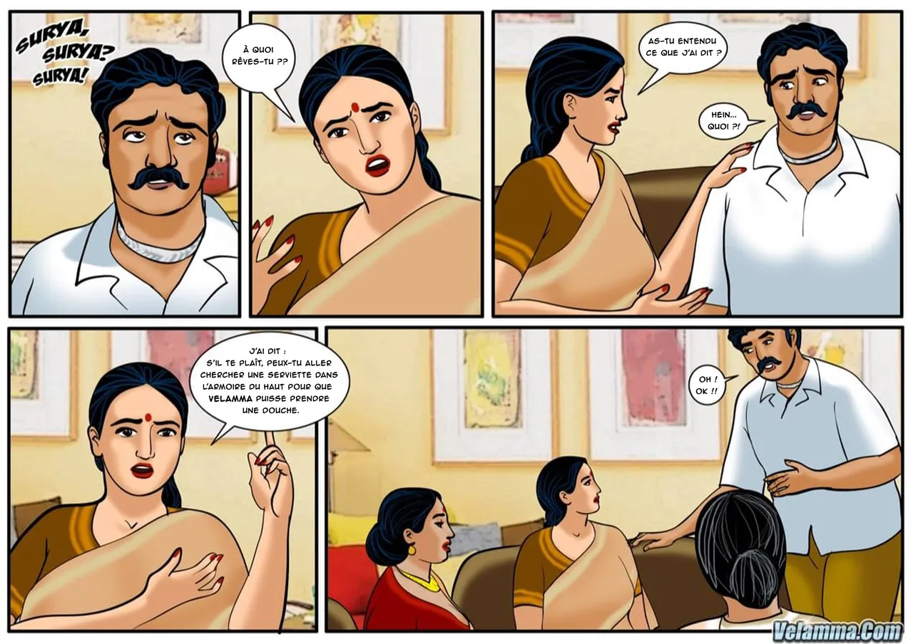 Velamma - 047 - Nuit avec Surya et Nammi page 6 full