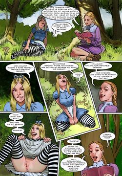 Alice off the deep end 2025 Alice in Wonderland Parody