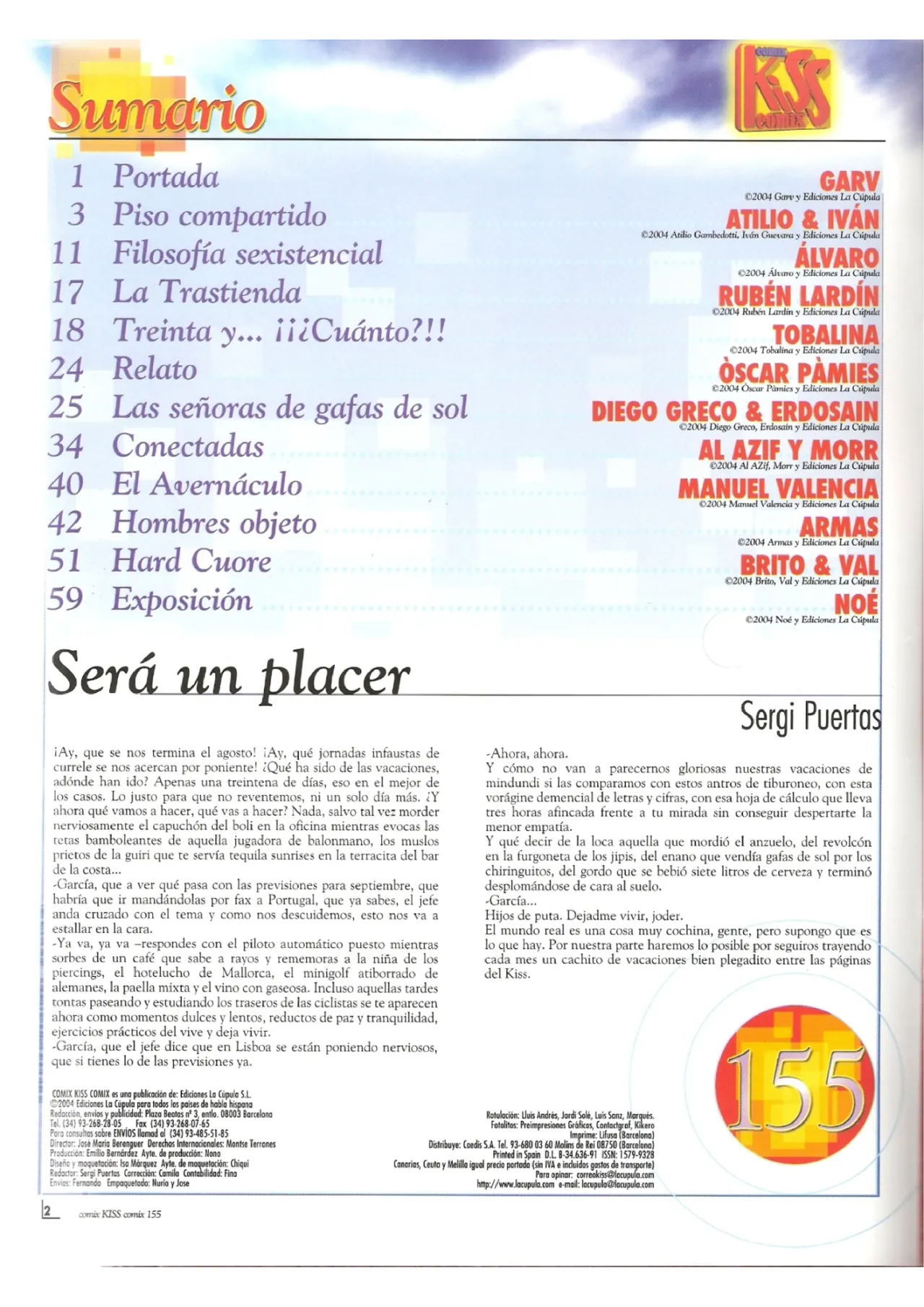 Kiss Comix #155 page 3 full