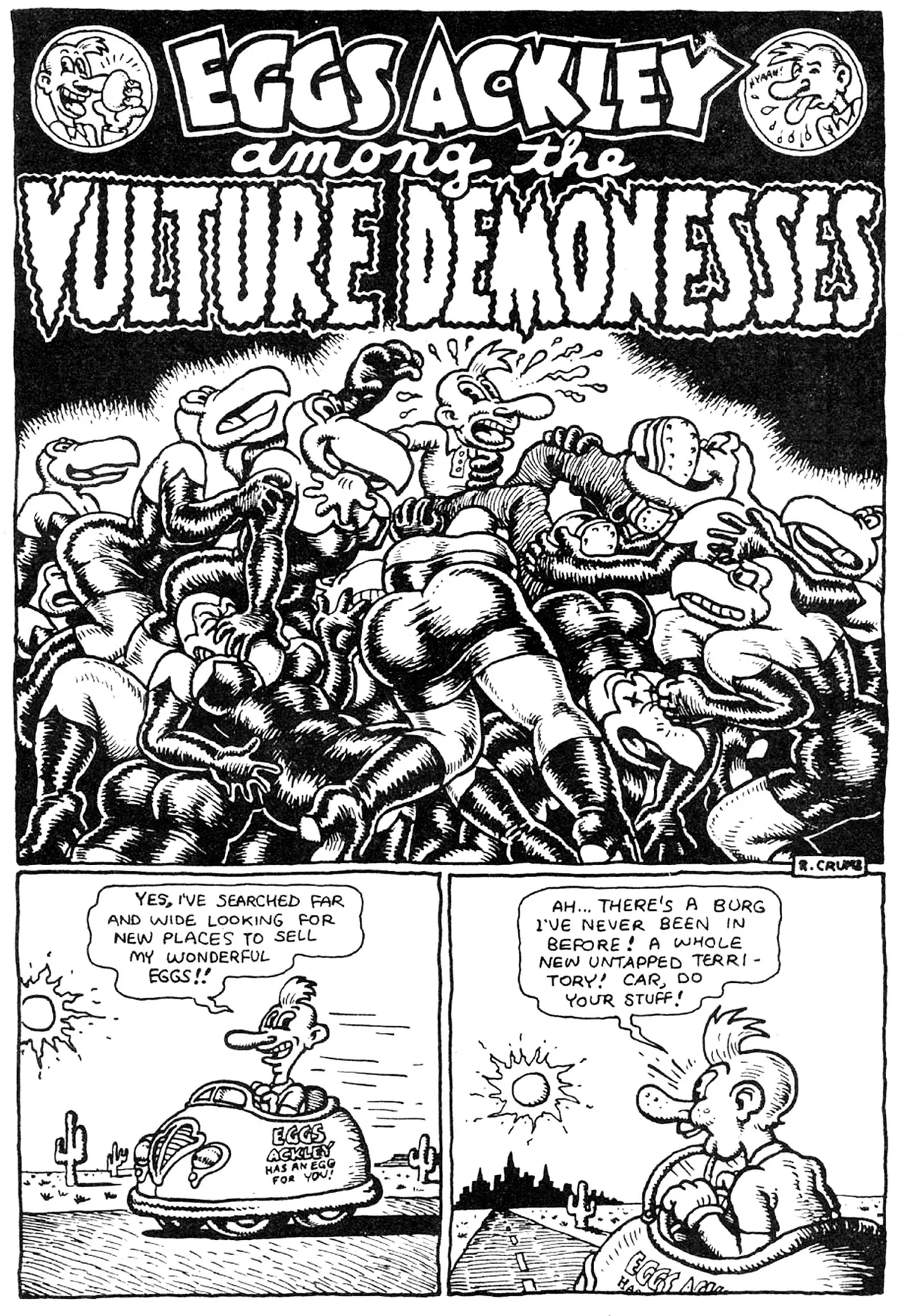 Robert Crumb - Big Ass Comics 01 page 3 full