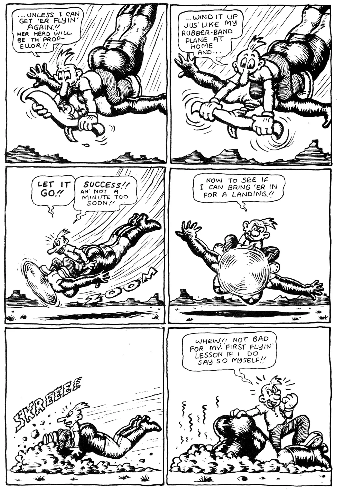 Robert Crumb - Big Ass Comics 01 page 6 full