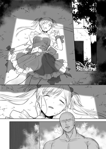 戦いに敗れ捕獲された魔法少女 cover