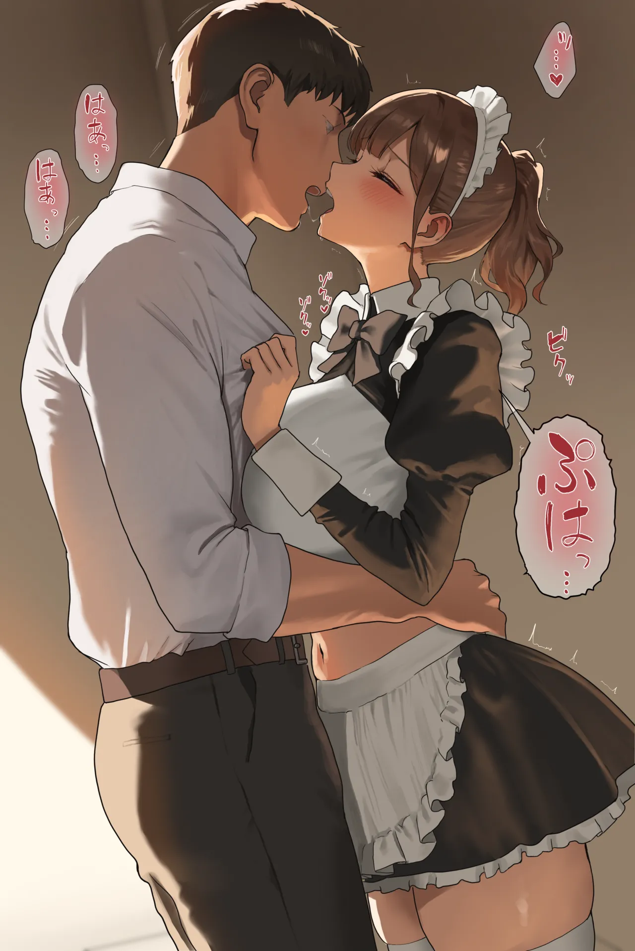 文化祭の放課後に保健室でメイドコスの先生にご奉仕してもらう話 page 5 full