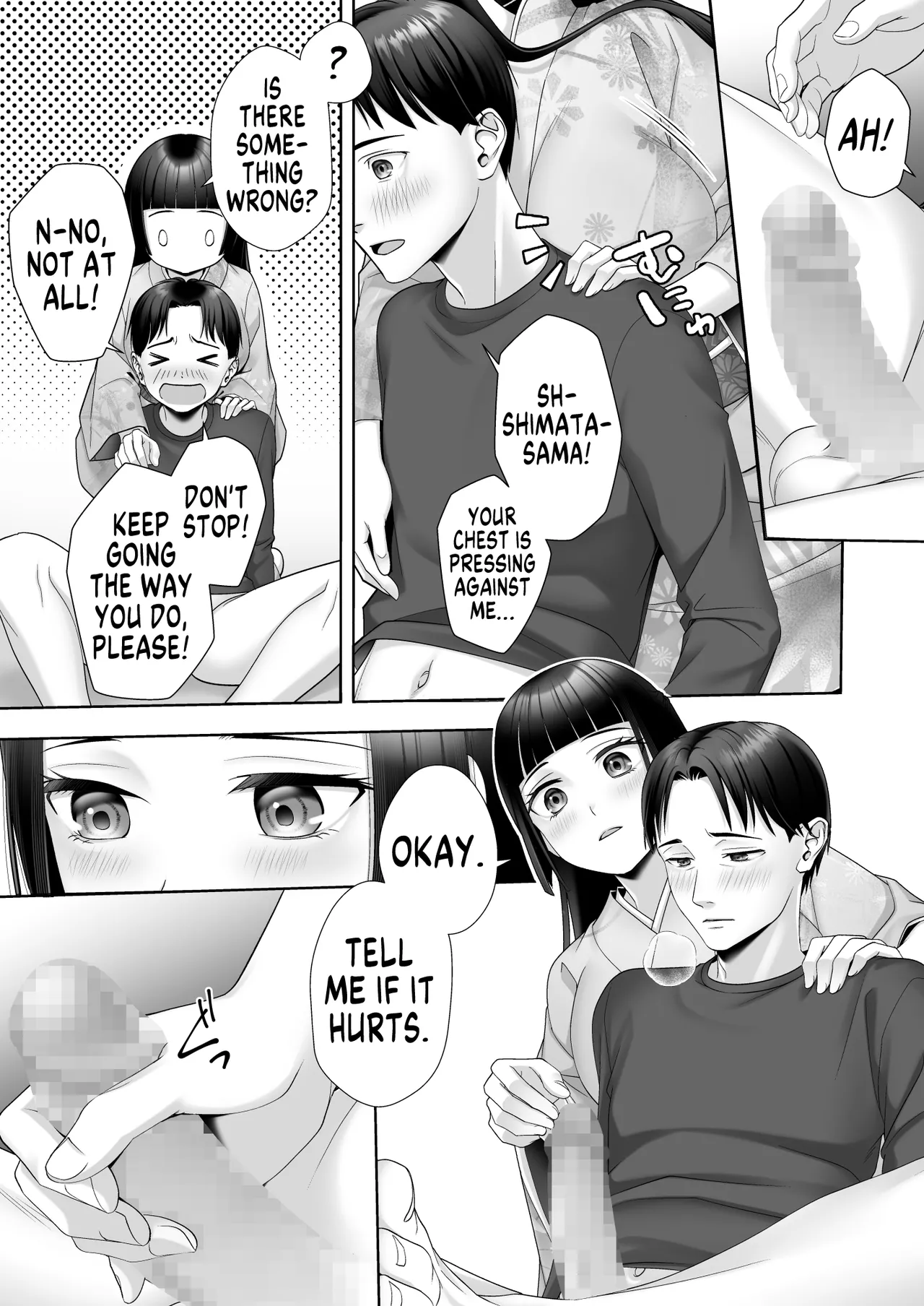 I Can't Believe this Pure, Traditionally Japanese Young Lady, whom I Switched Bodies With, has Succumbed to Male Lust page 9 full