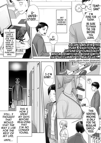 I Can't Believe this Pure, Traditionally Japanese Young Lady, whom I Switched Bodies With, has Succumbed to Male Lust cover