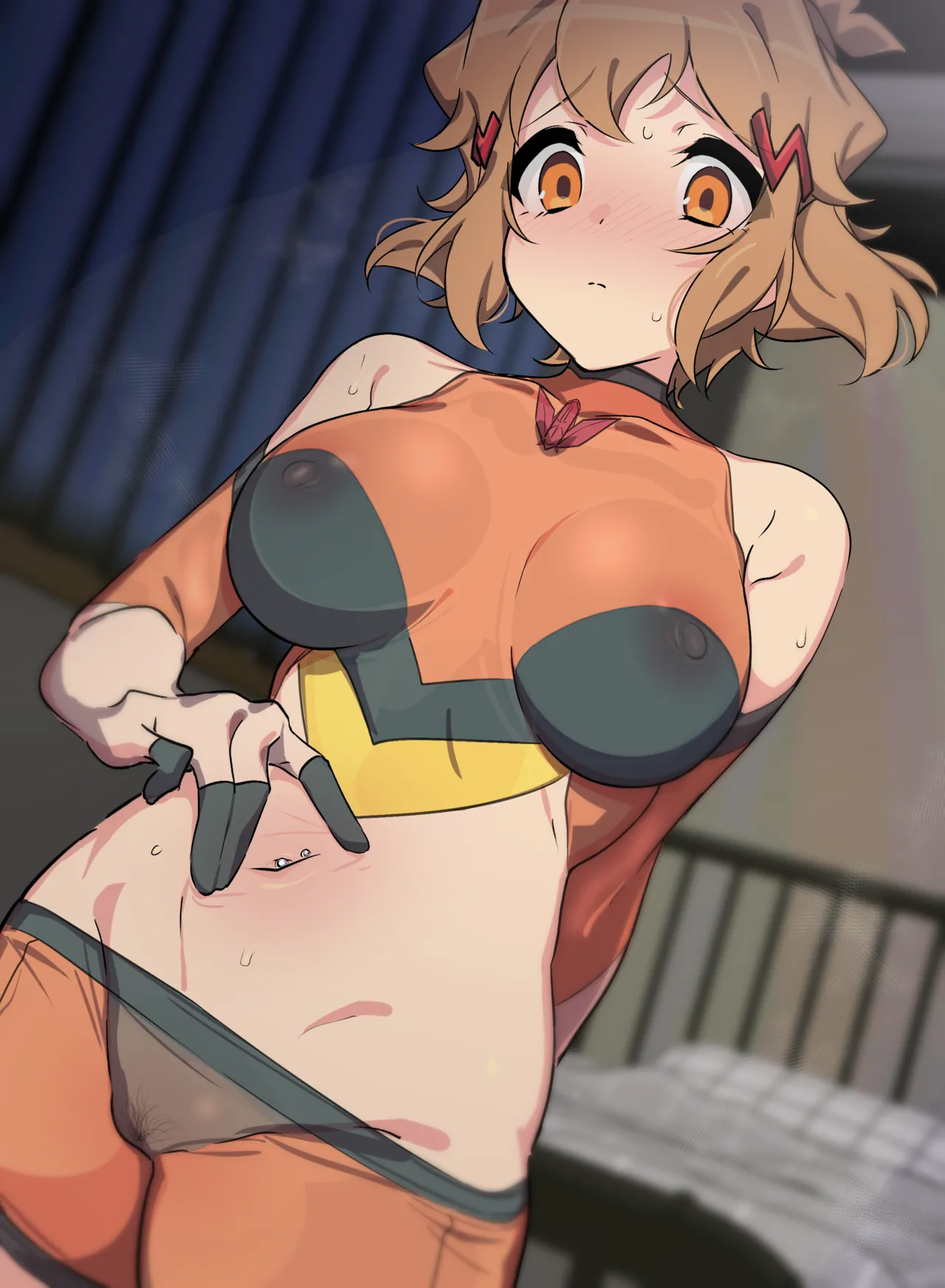 へそピ透けギアビッキー page 5 full