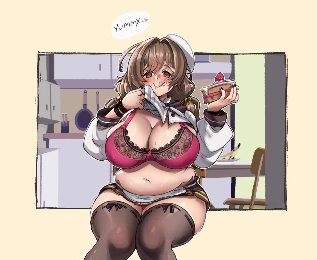 Bready made a birthday cake for you page 1 full