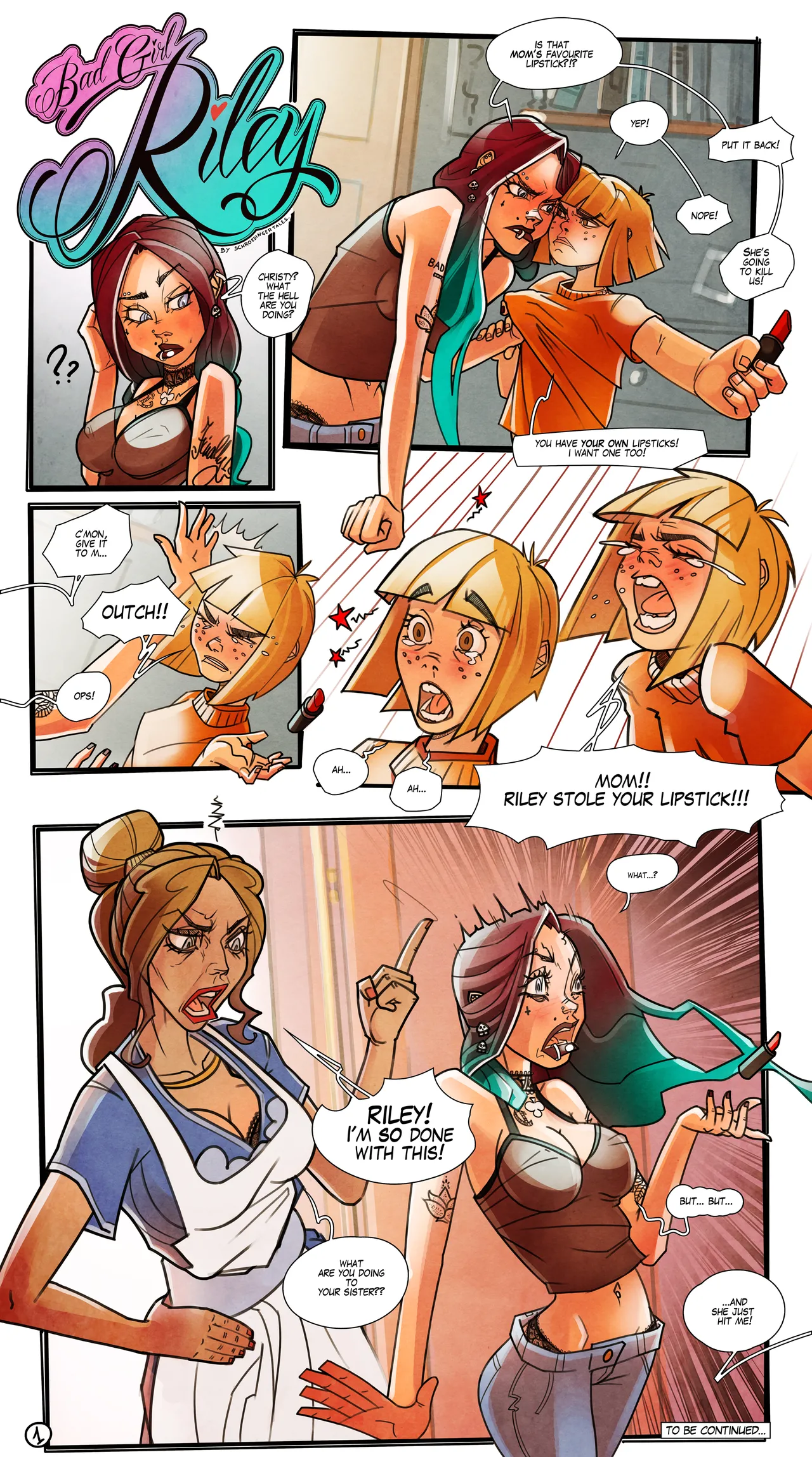 Bad Girl Riley page 1 full