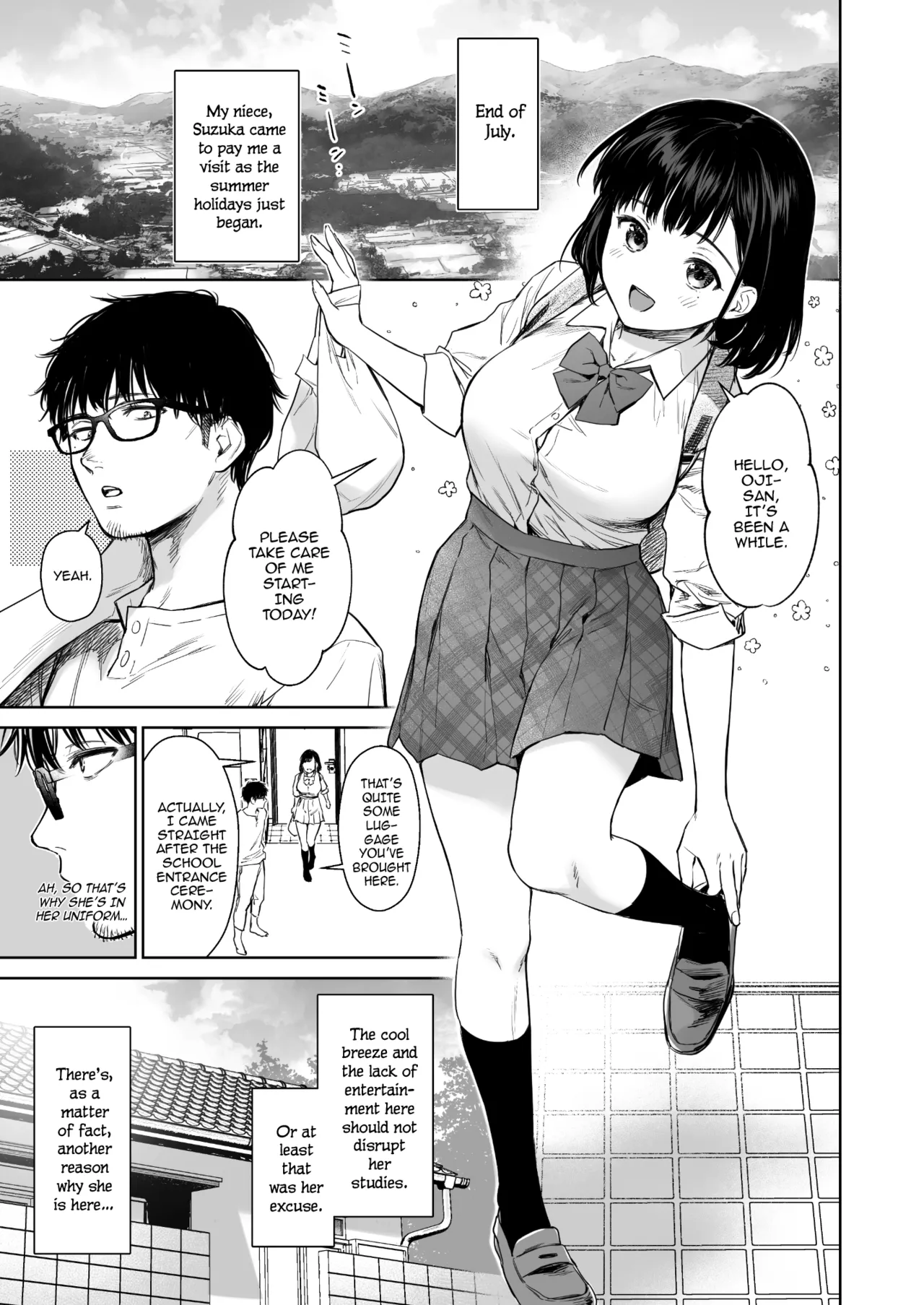 Toaru Natsu, Mei to Futarikiri. - One summer, alone with my niece. page 2 full