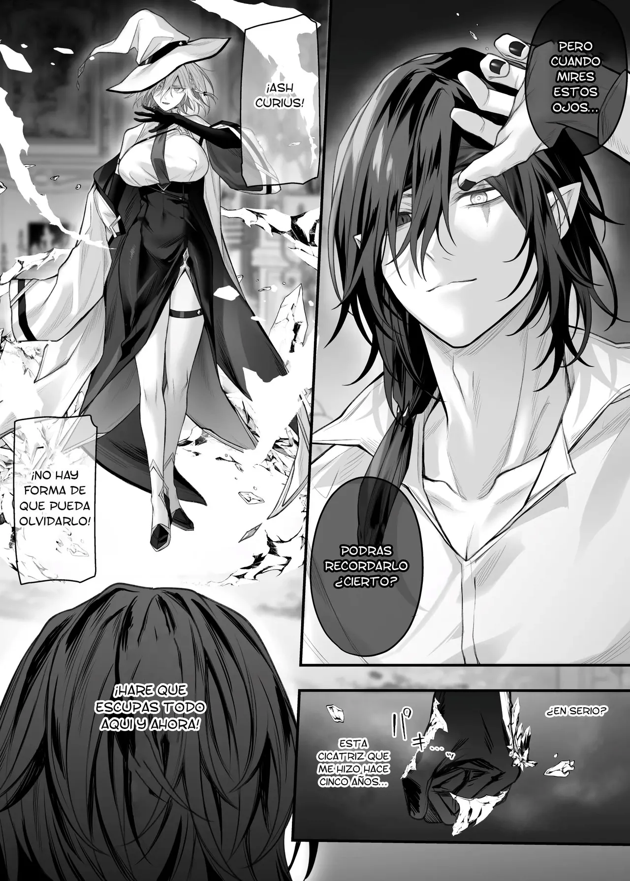 Juketsu no Majo Alexia wa Mou Otoko ni Modorenai | La bruja Alexia ya no puede volver a ser hombre page 7 full
