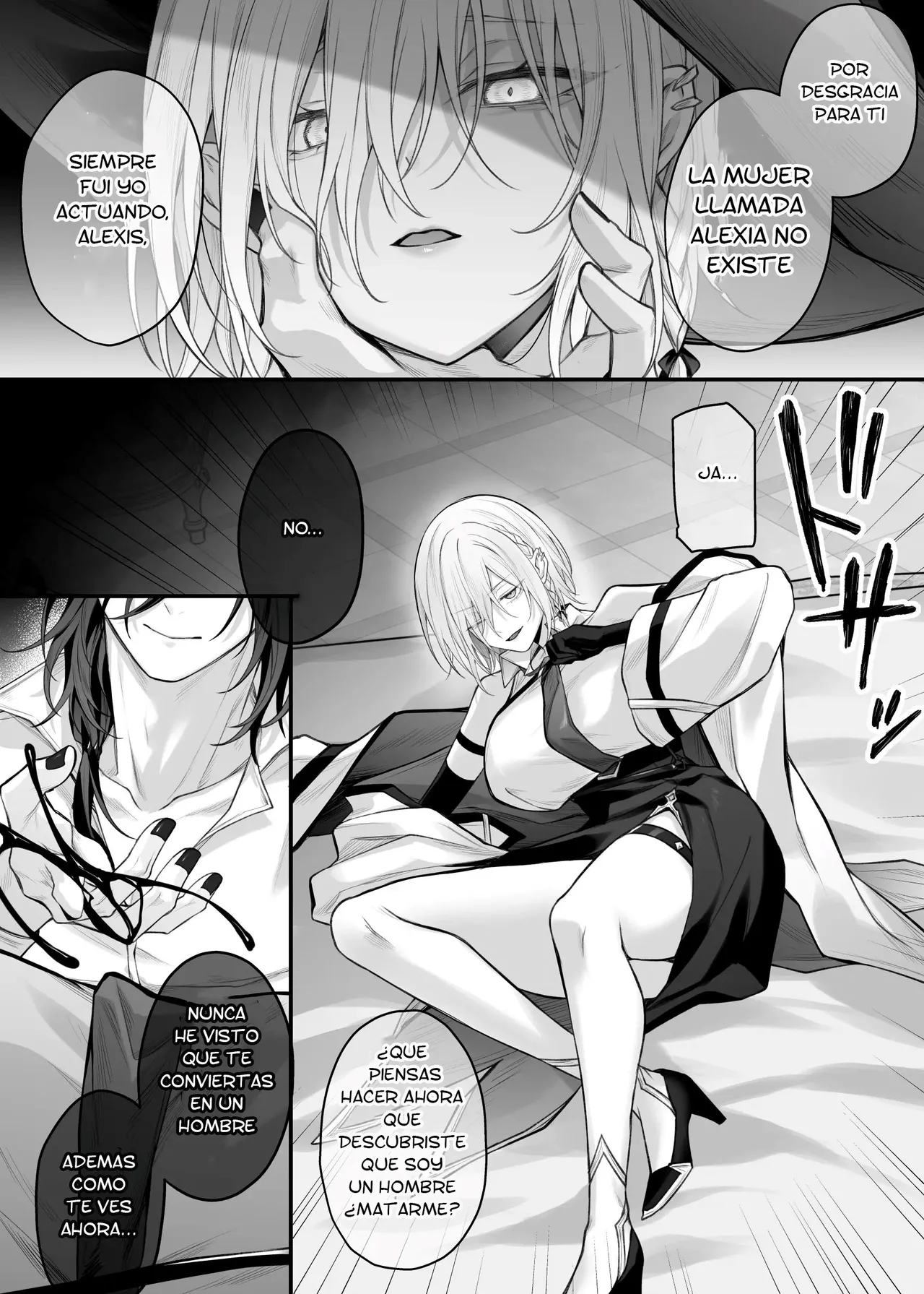 Juketsu no Majo Alexia wa Mou Otoko ni Modorenai | La bruja Alexia ya no puede volver a ser hombre page 9 full