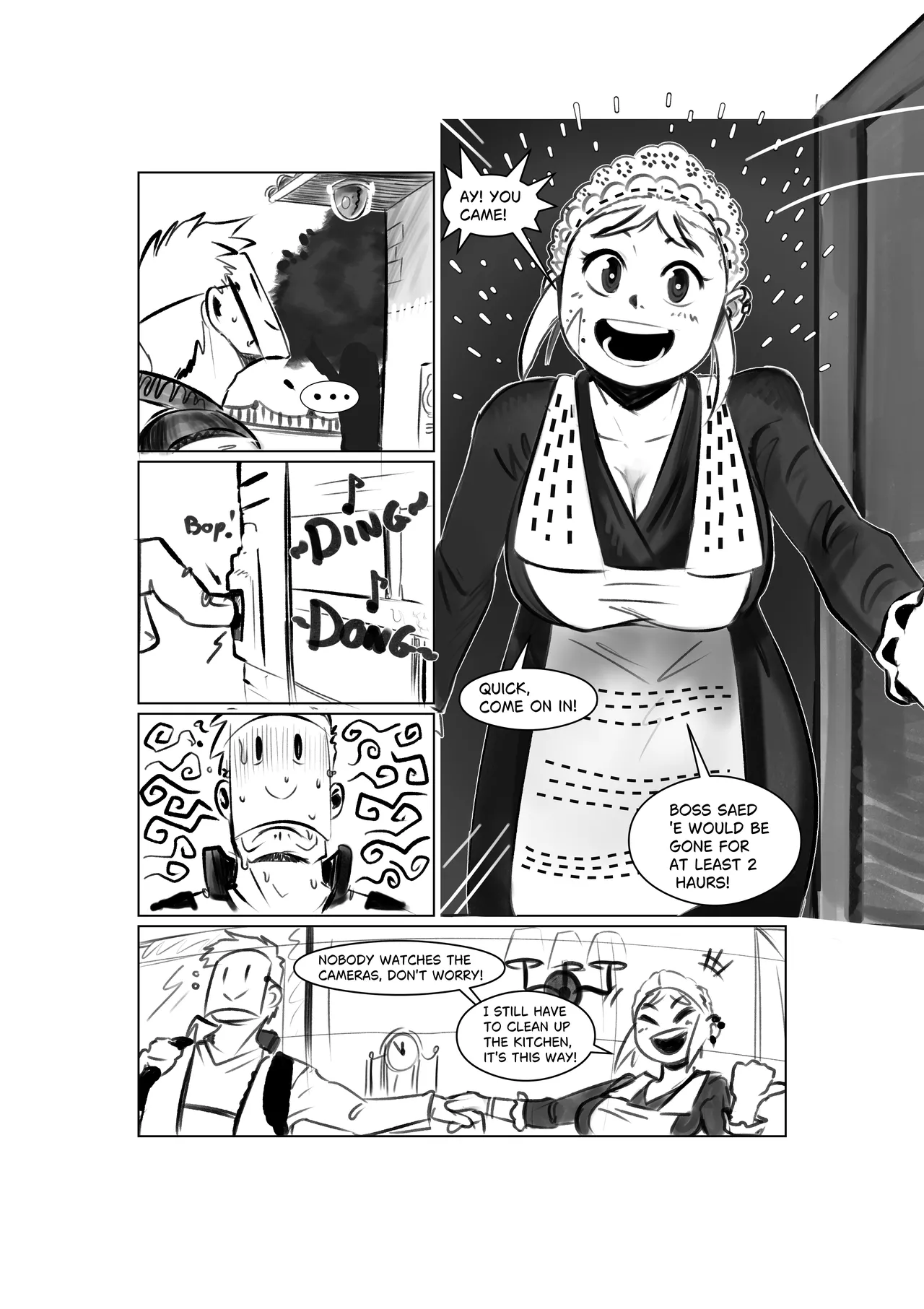 Ellie: Summer Job page 4 full