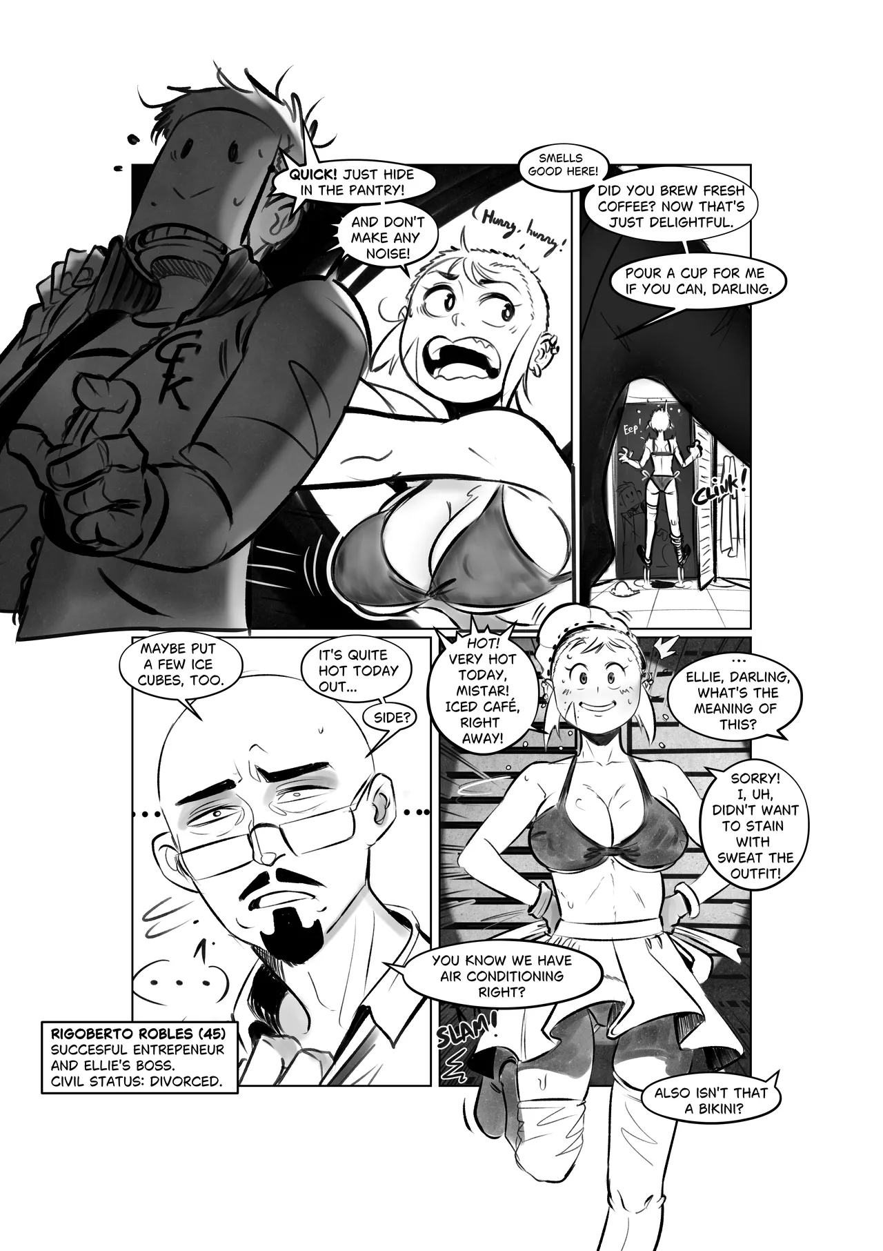 Ellie: Summer Job page 6 full