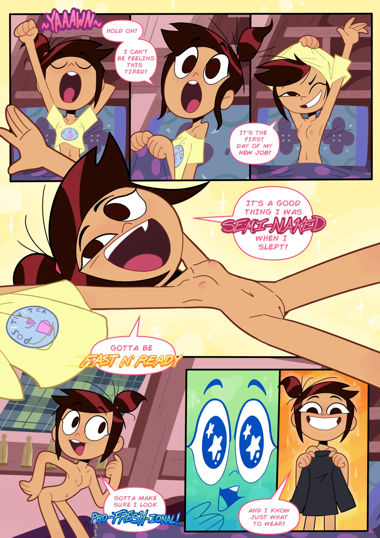 Touching Base - Molly Mcgee Comic page 2 full