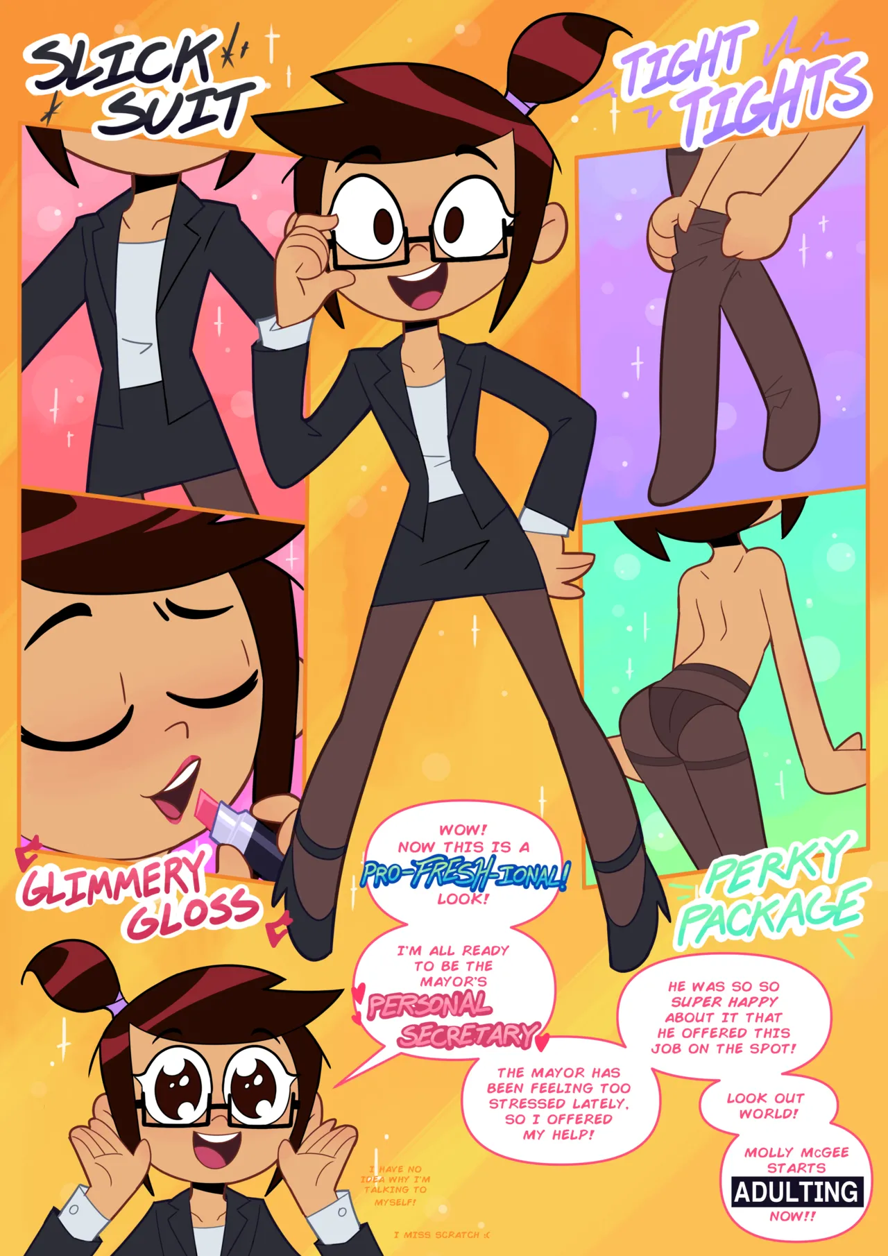 Touching Base - Molly Mcgee Comic page 3 full