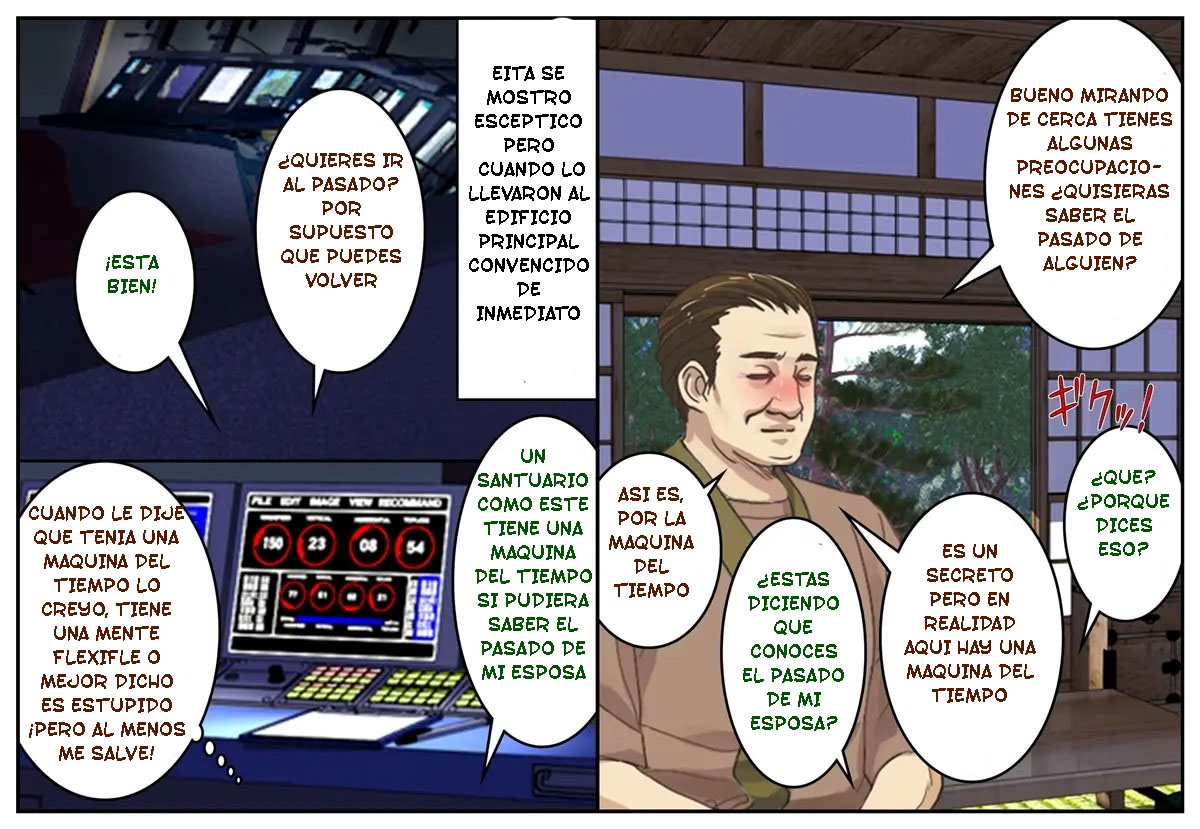 Nyotaika Bakunyuu Zuma Time Traveler ~Netorarete Tsuma no Zecchou wo Ajiwatta Otto...~ page 7 full