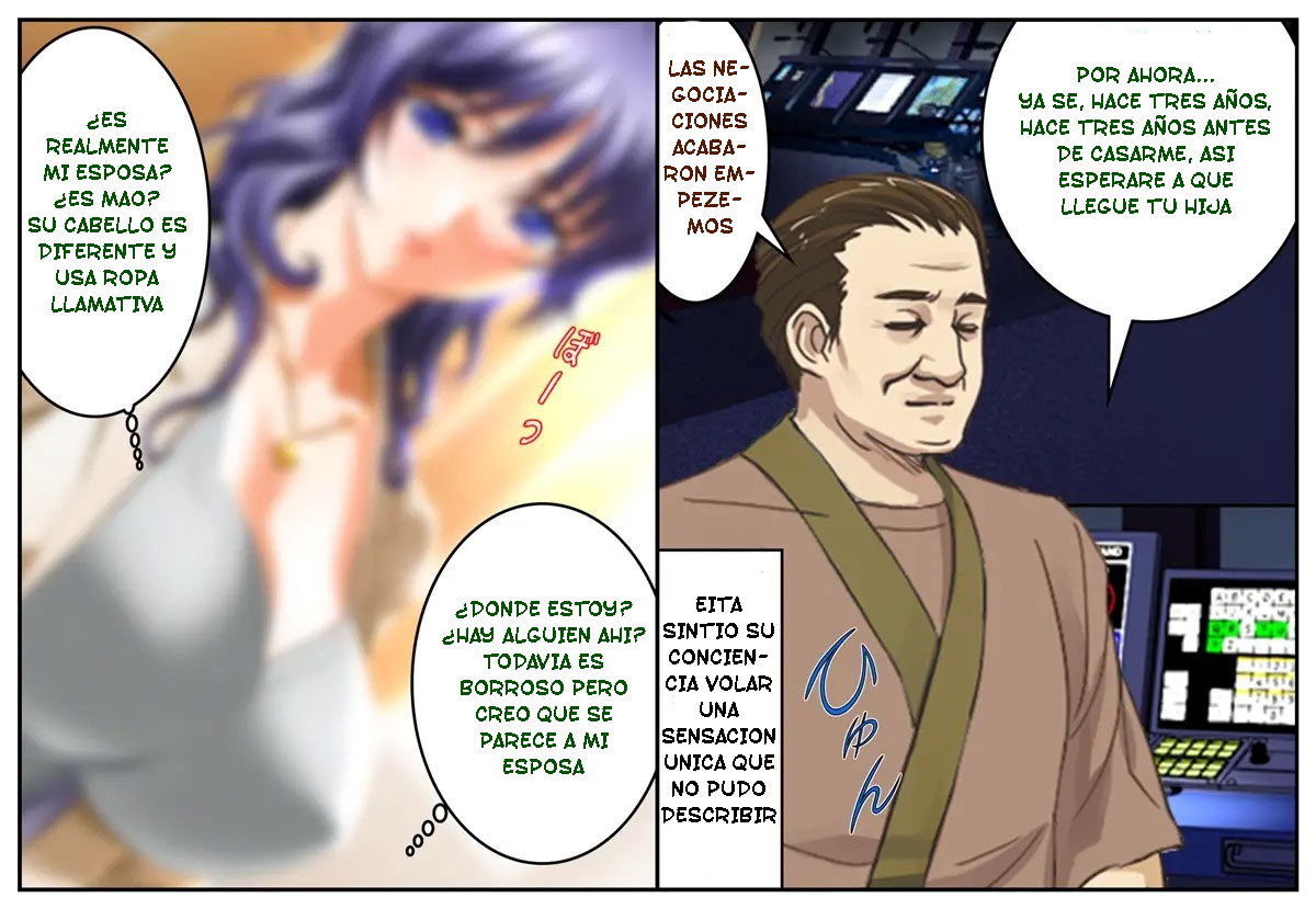 Nyotaika Bakunyuu Zuma Time Traveler ~Netorarete Tsuma no Zecchou wo Ajiwatta Otto...~ page 8 full