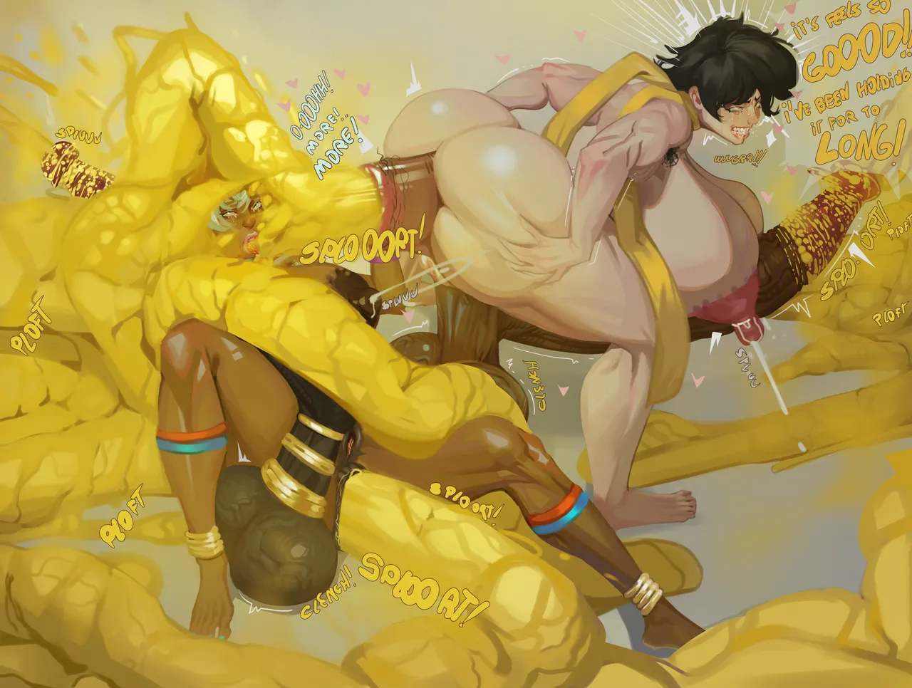 Elena x Makoto - Anal Expulsion page 2 full