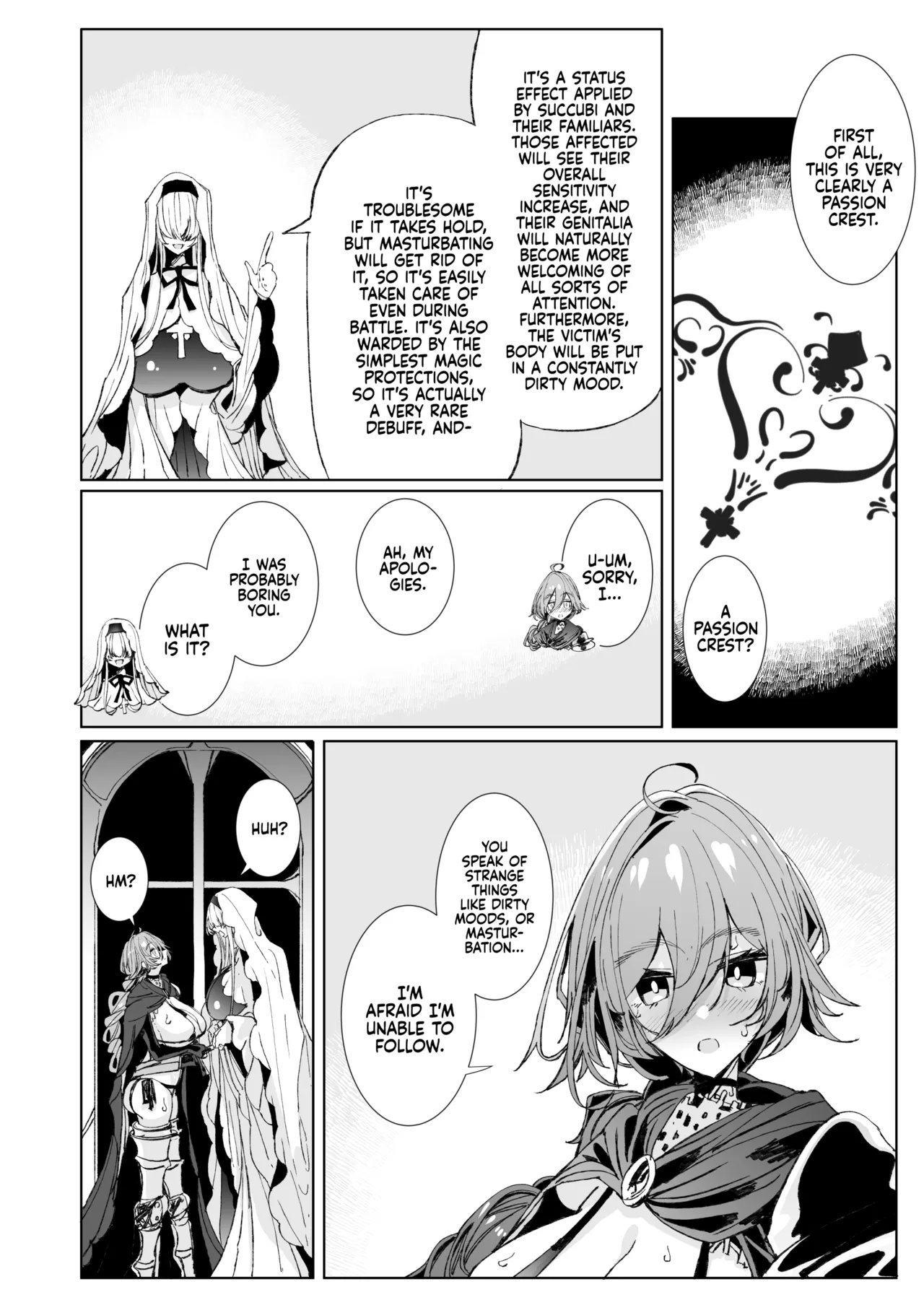 The Marked Oblivious Princess Knight and the Succubus Sister's All-You-Can-Eat Lesbian Oil Massage page 9 full